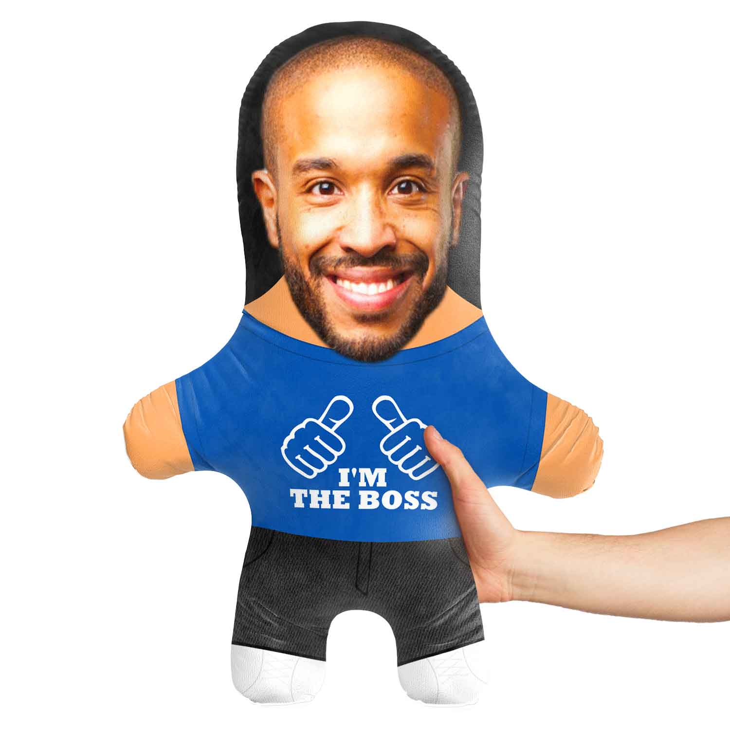 I'm the Boss Face Pillow