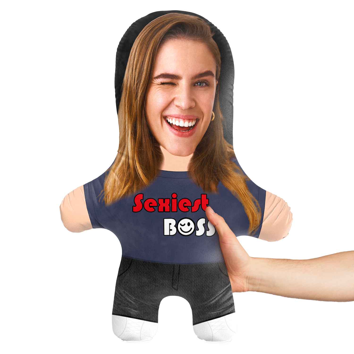 Sexiest Boss Face Pillow