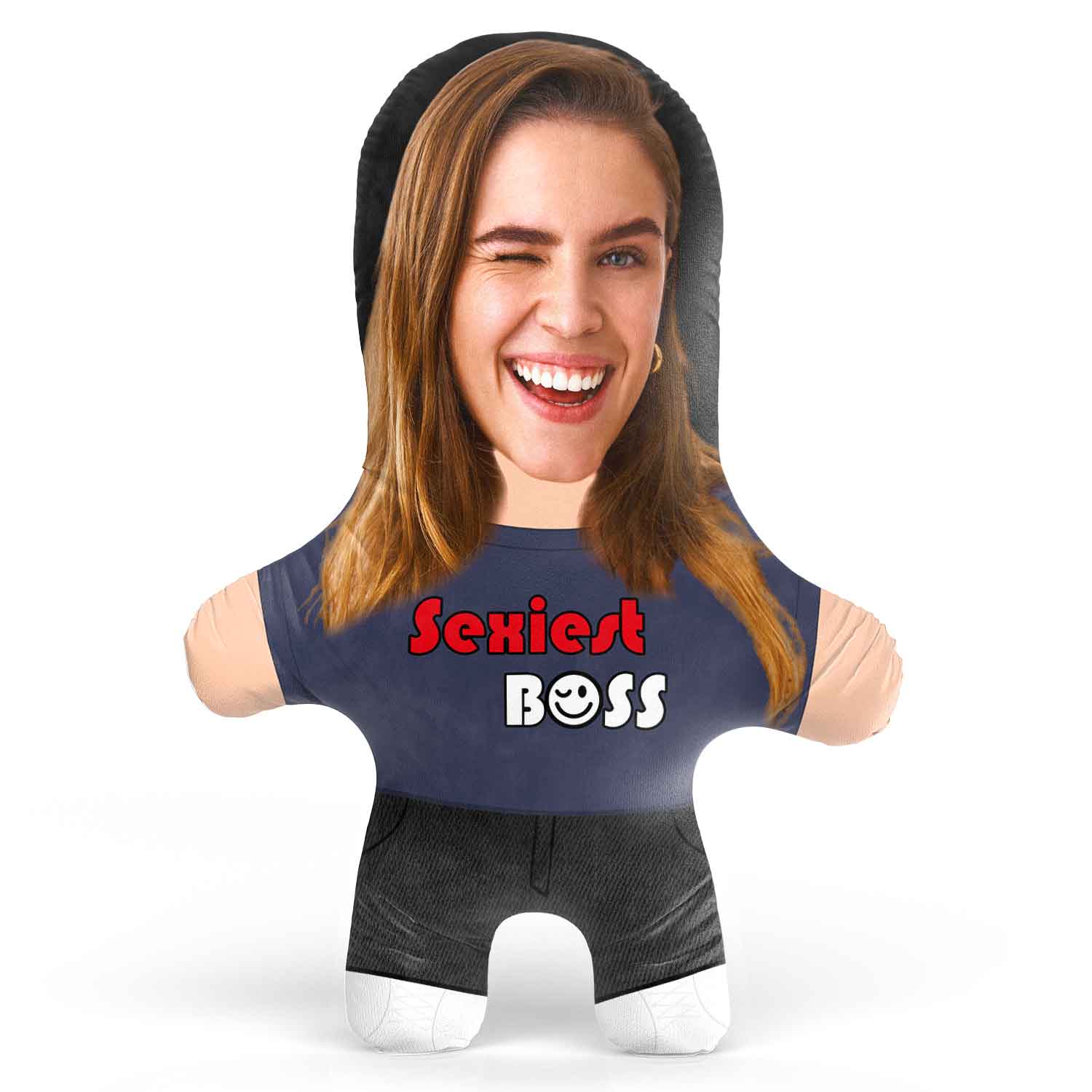 Sexiest Boss Face Pillow