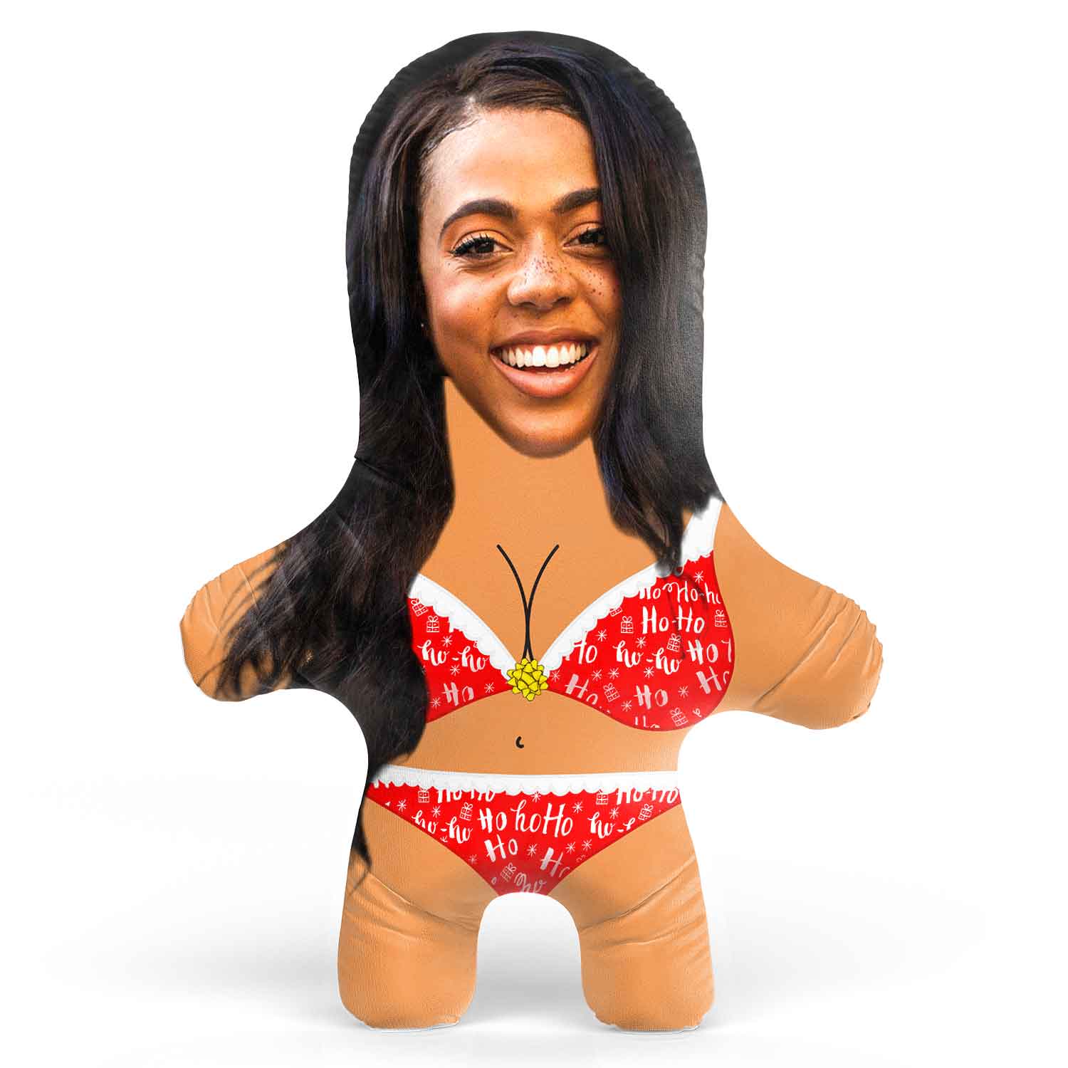 Christmas Bikini Face Pillow