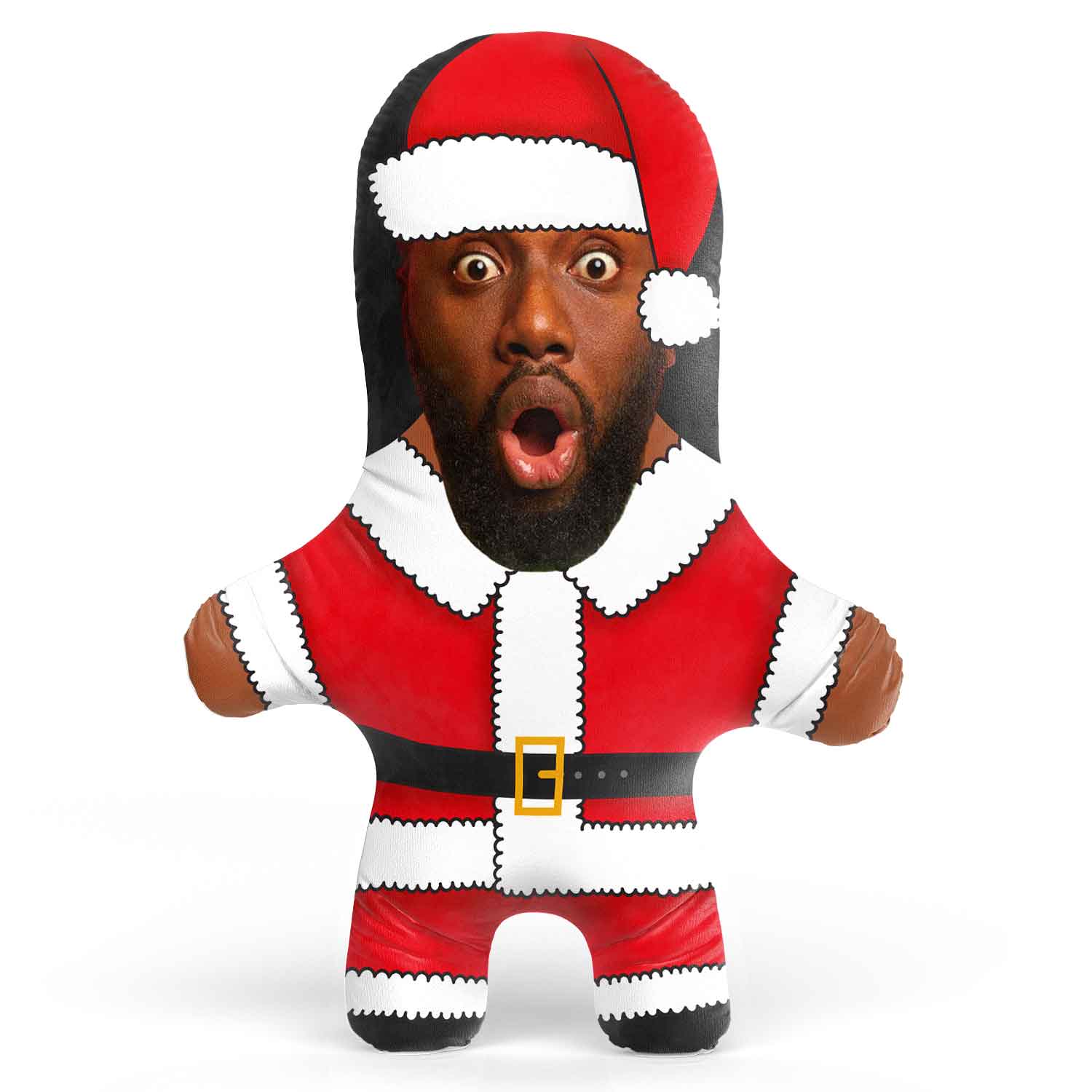 Santa Hat Face Pillow