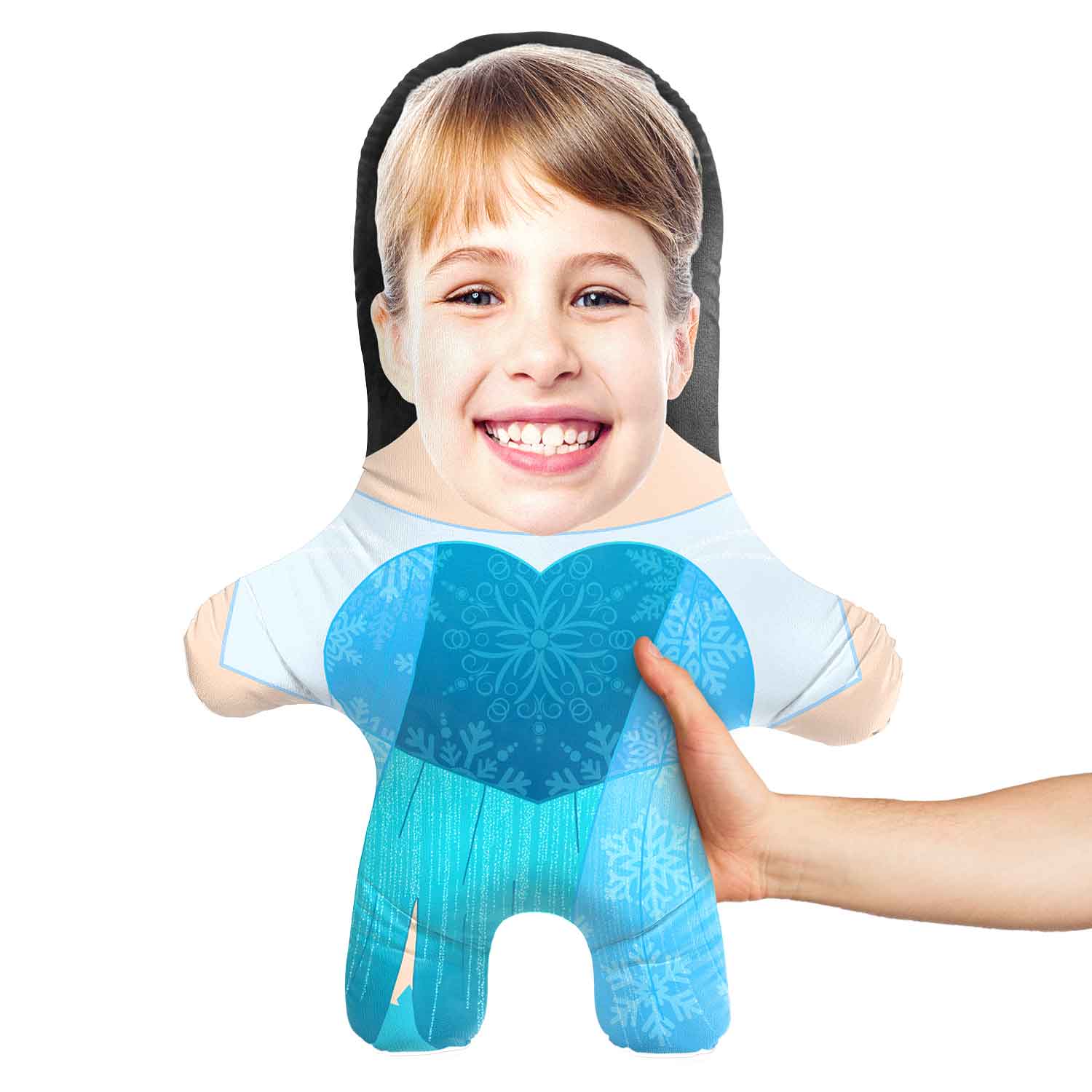 Frozen Ice Queen Face Pillow