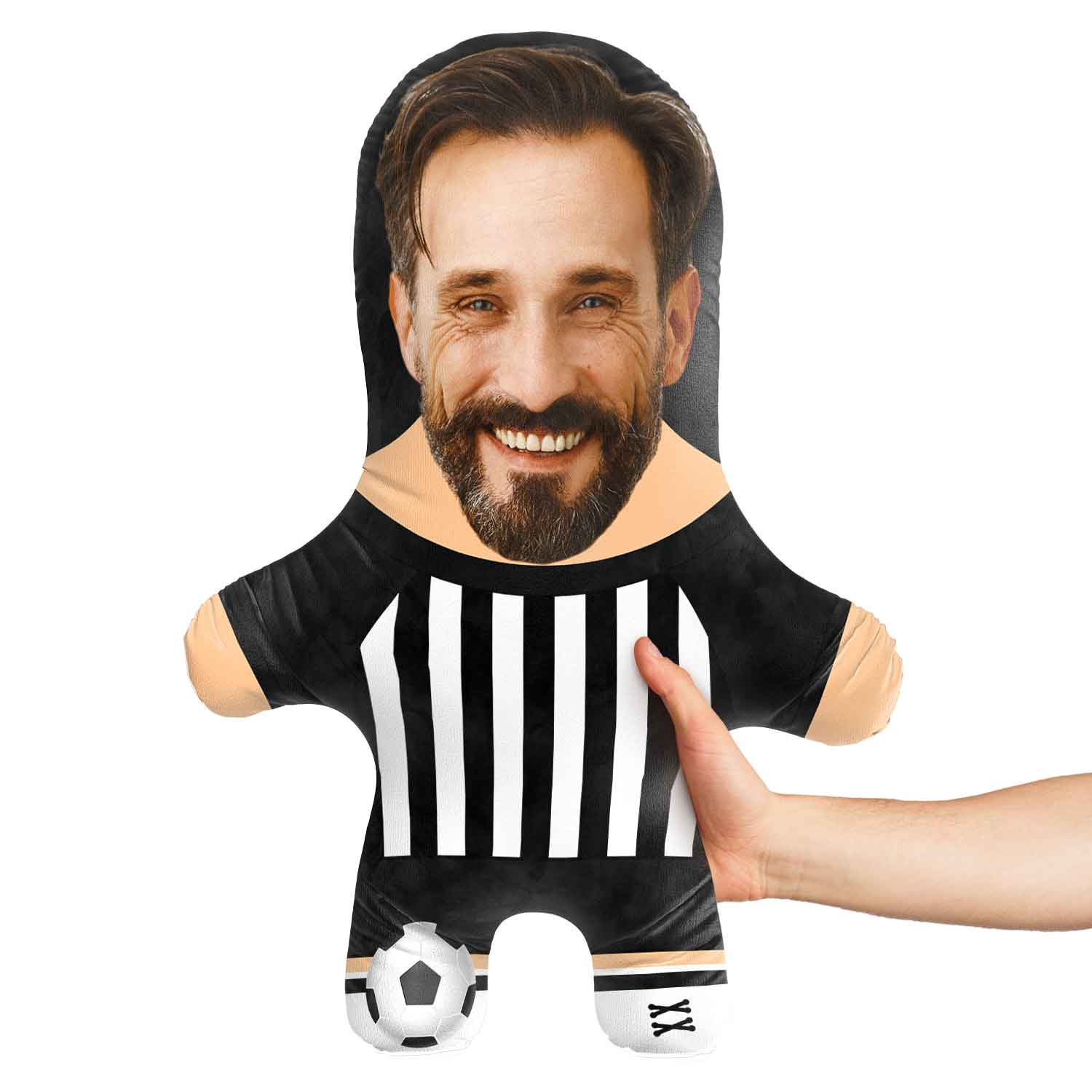 The Magpies Face Pillow