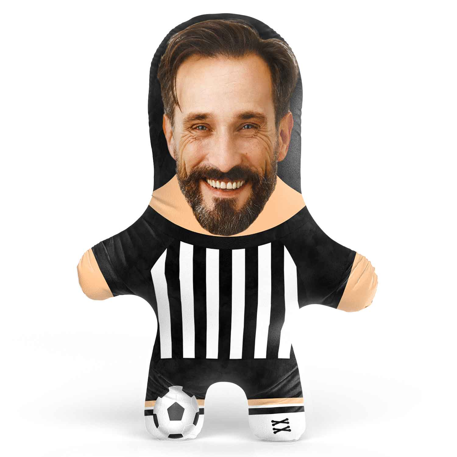The Magpies Face Pillow