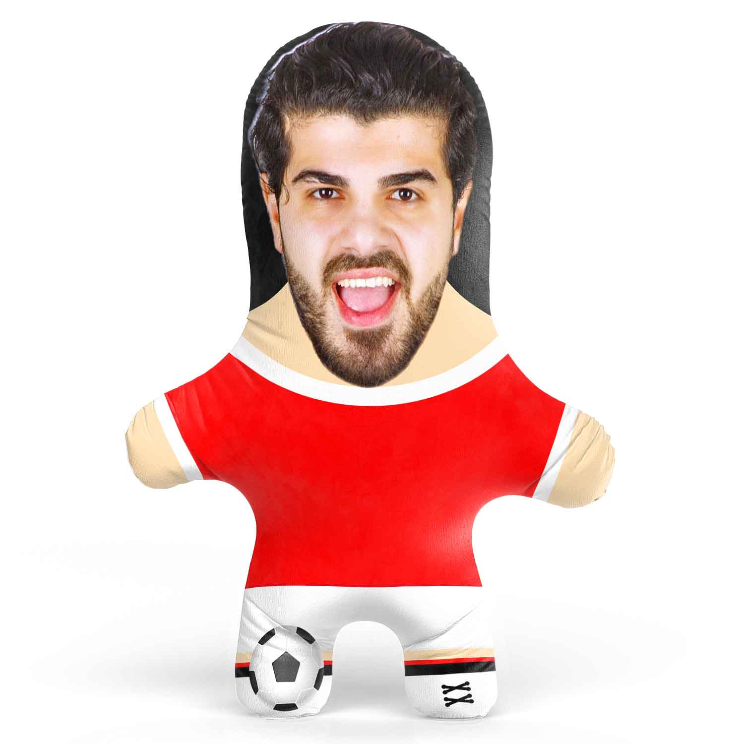 Red Devils Face Pillow