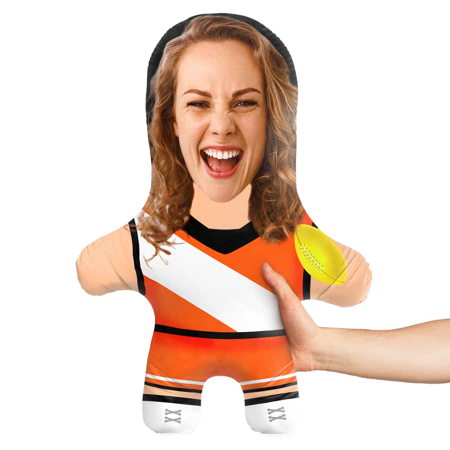 Aussie Rules Face Pillow