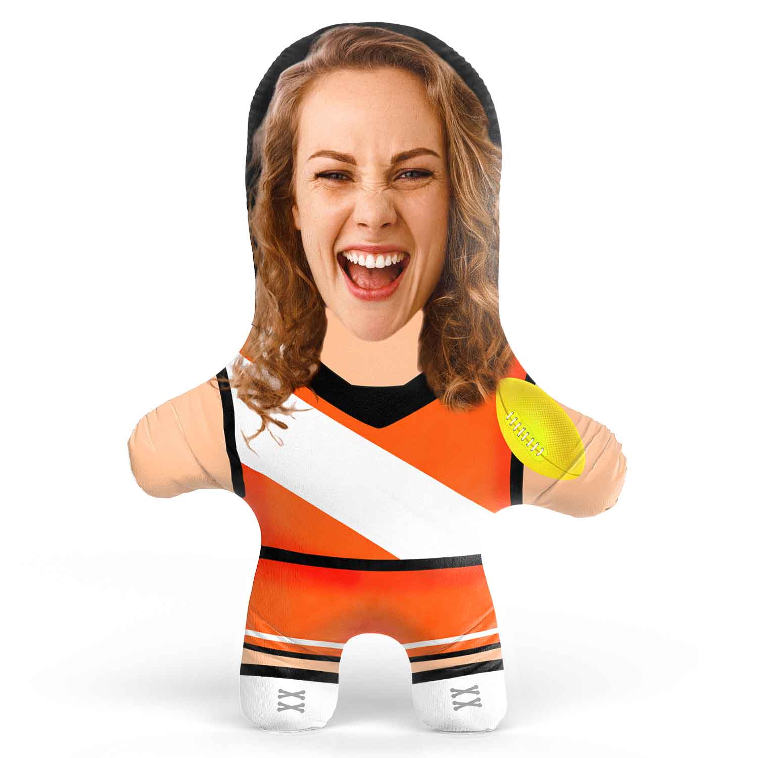 Aussie Rules Face Pillow