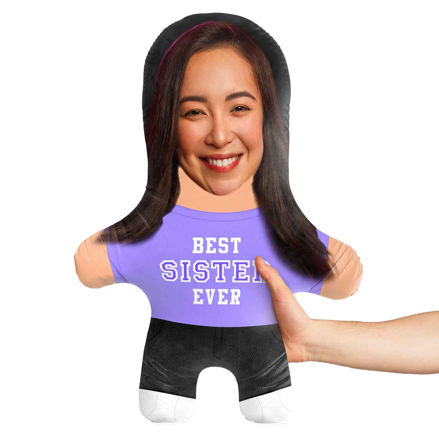 Best Sister Ever Face Pillow