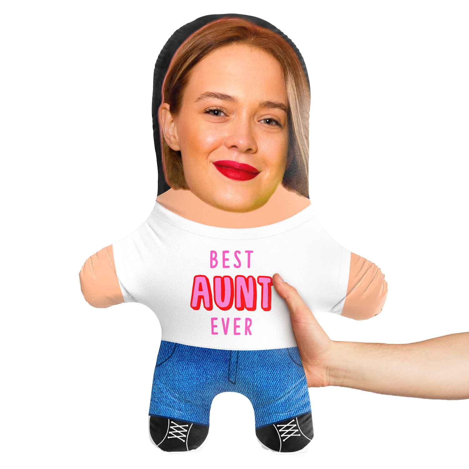 Best Aunt Ever Face Pillow