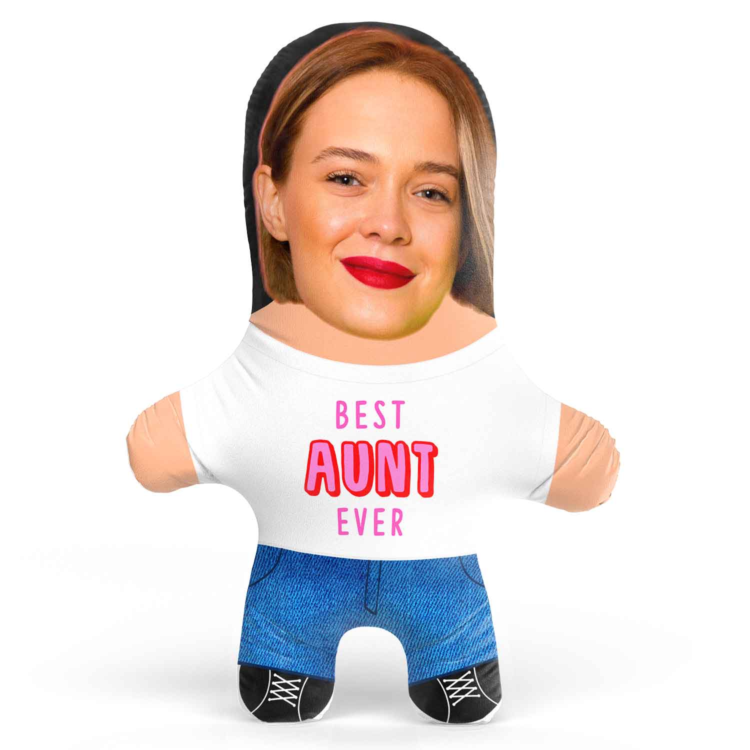 Best Aunt Ever Face Pillow