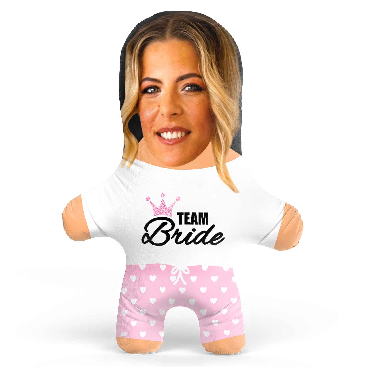 Team Bride Face Pillow