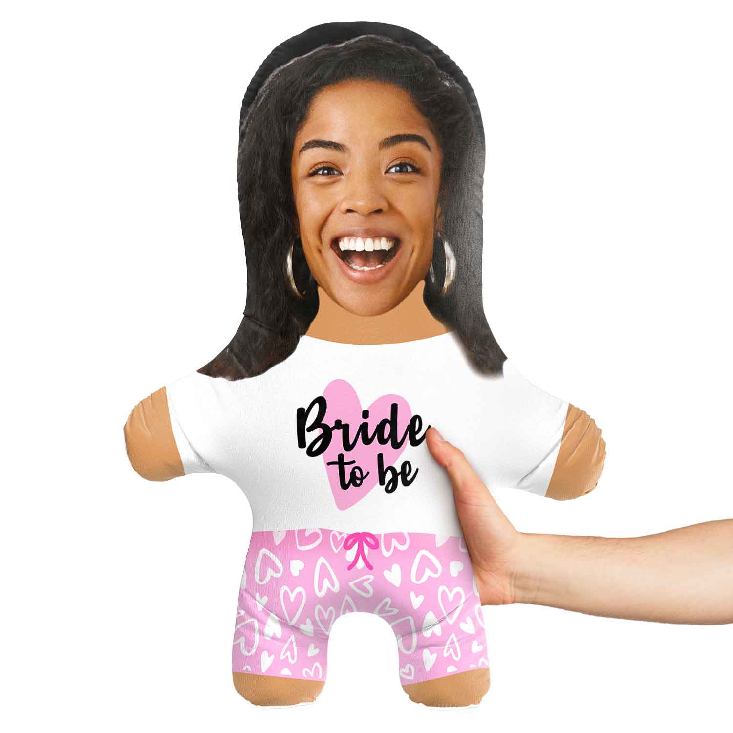 Bride To Be Face Pillow