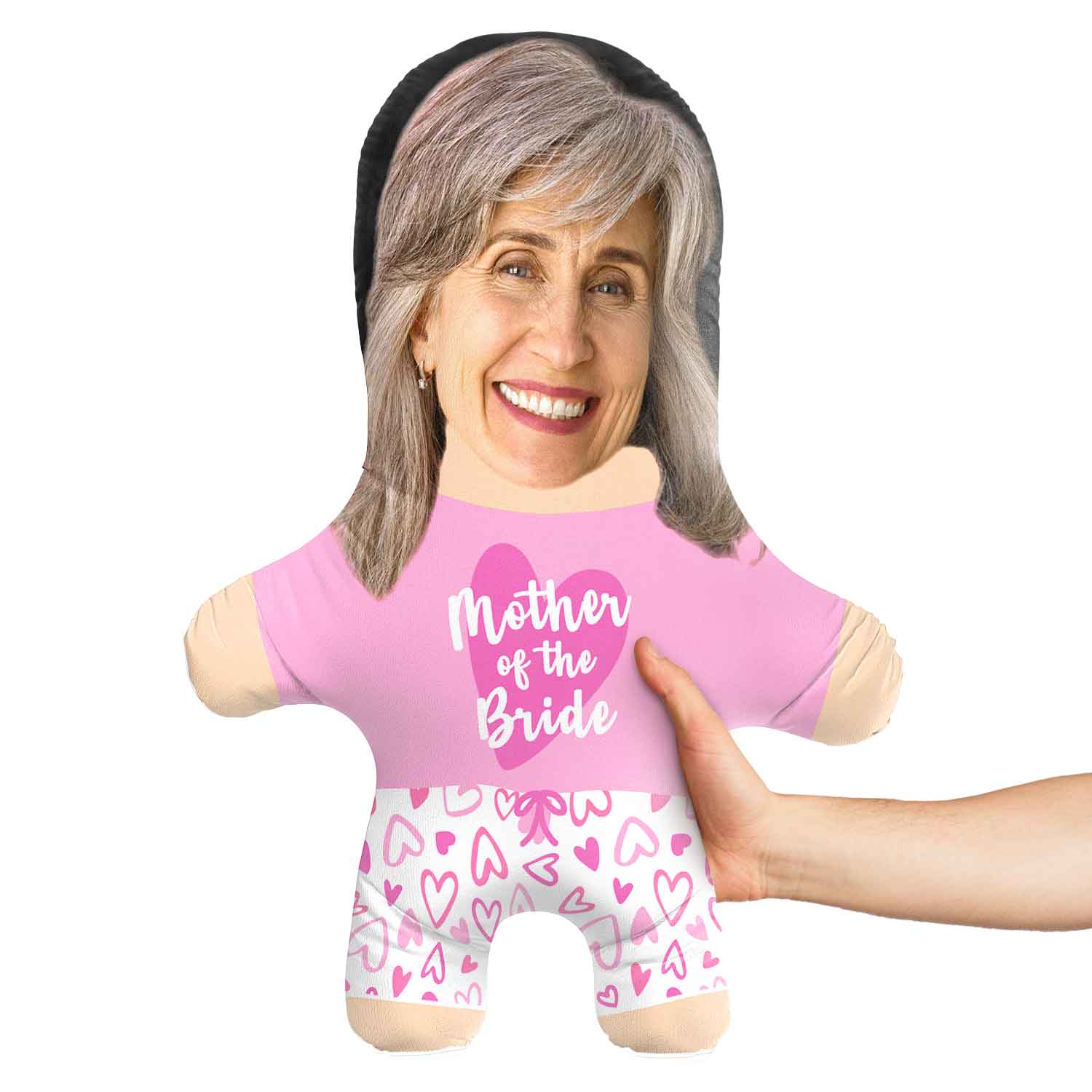 Mother of the Bride Face Pillow