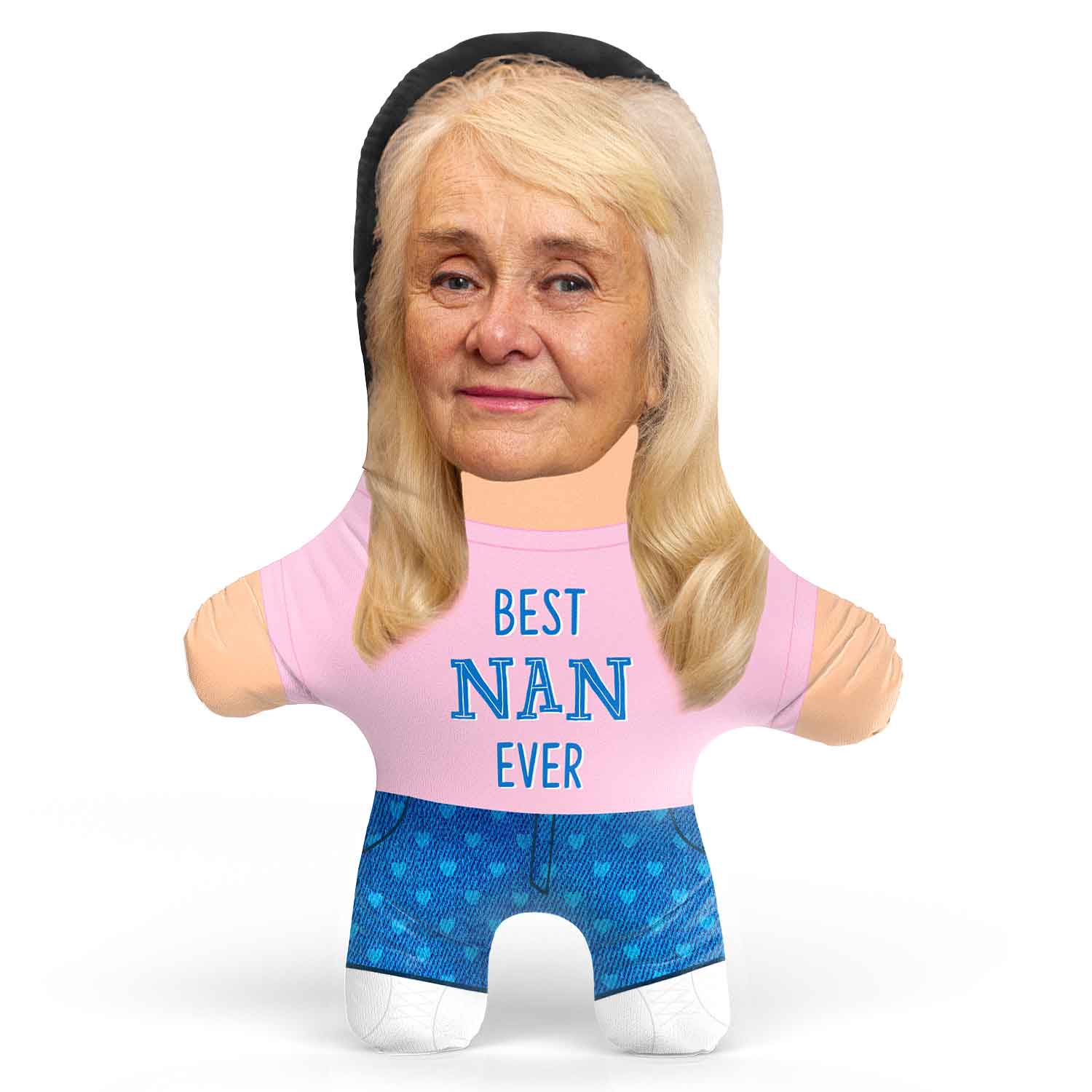 Best Nan Ever Face Pillow