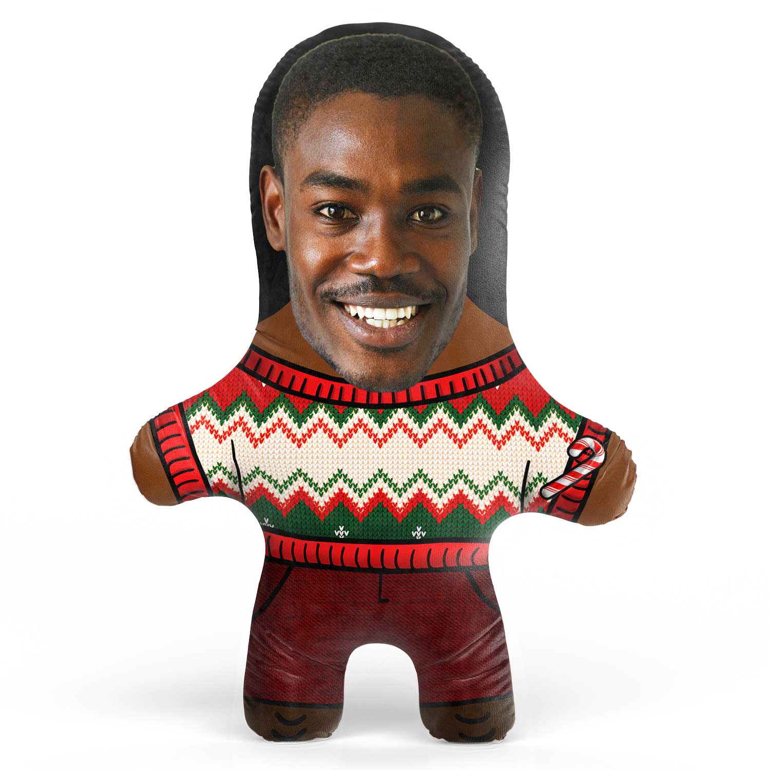 Christmas Jumper Face Pillow