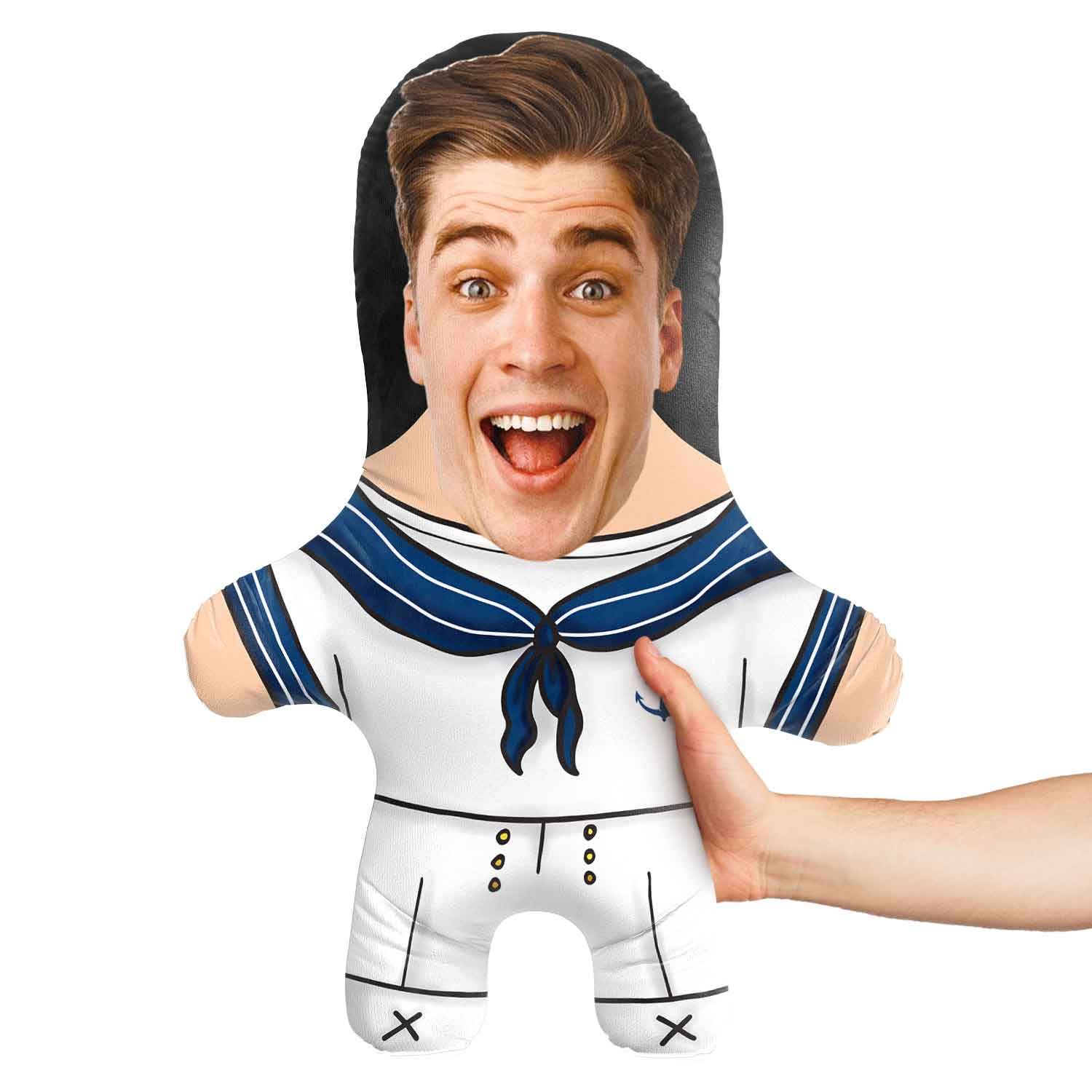 Sailor Face Pillow