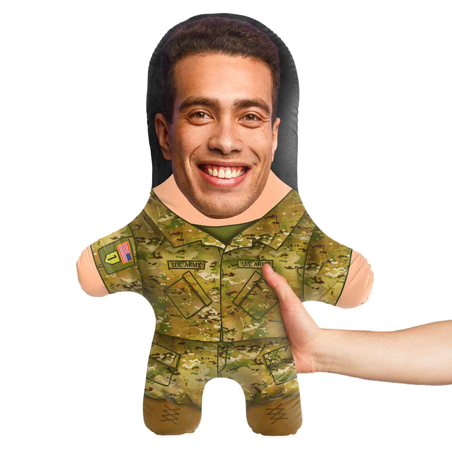 US Combat Uniform Face Pillow