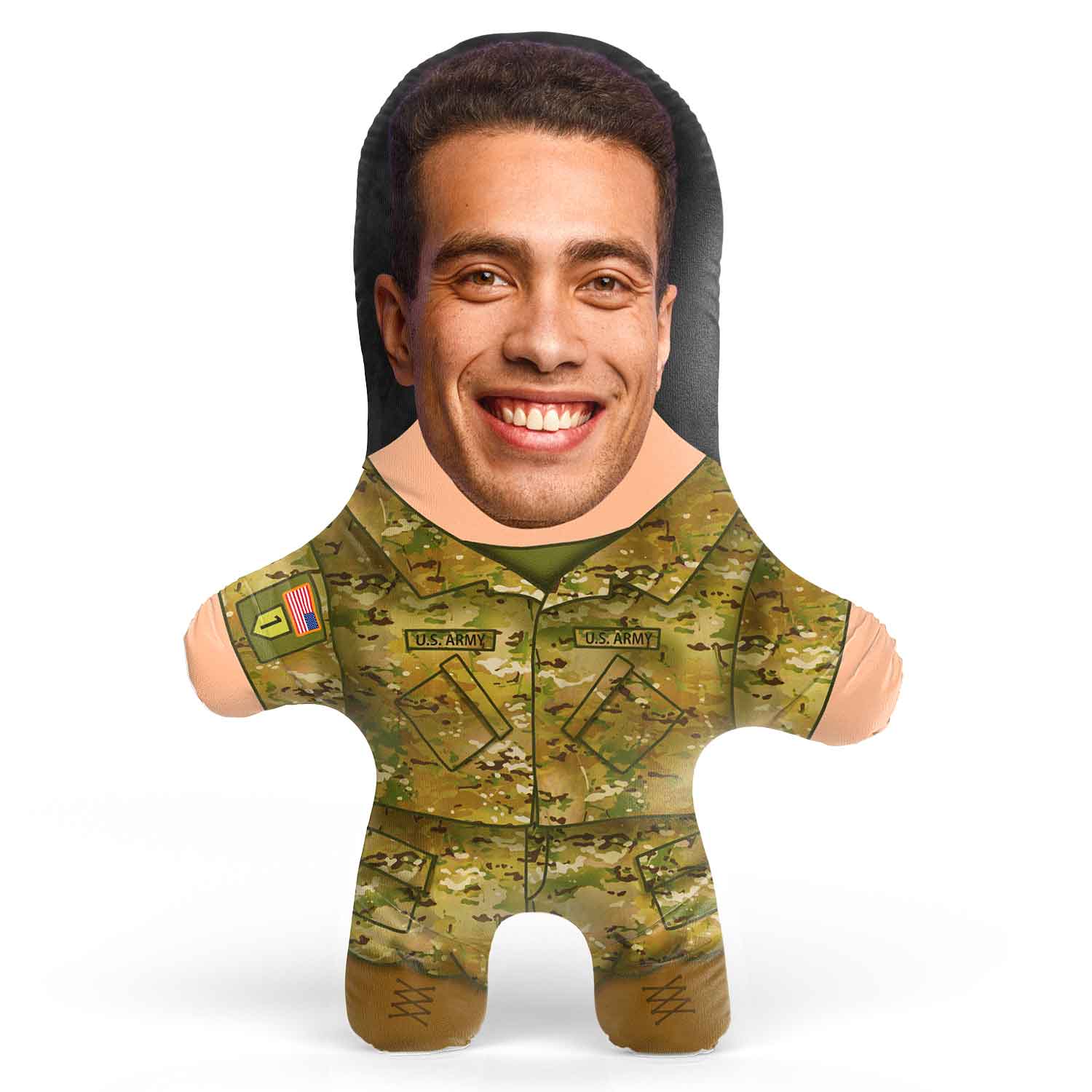 US Combat Uniform Face Pillow