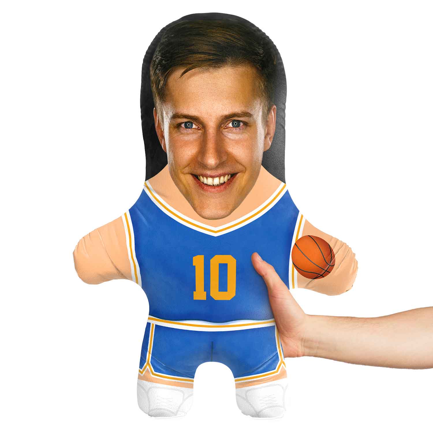 LA College Basketball Face Pillow