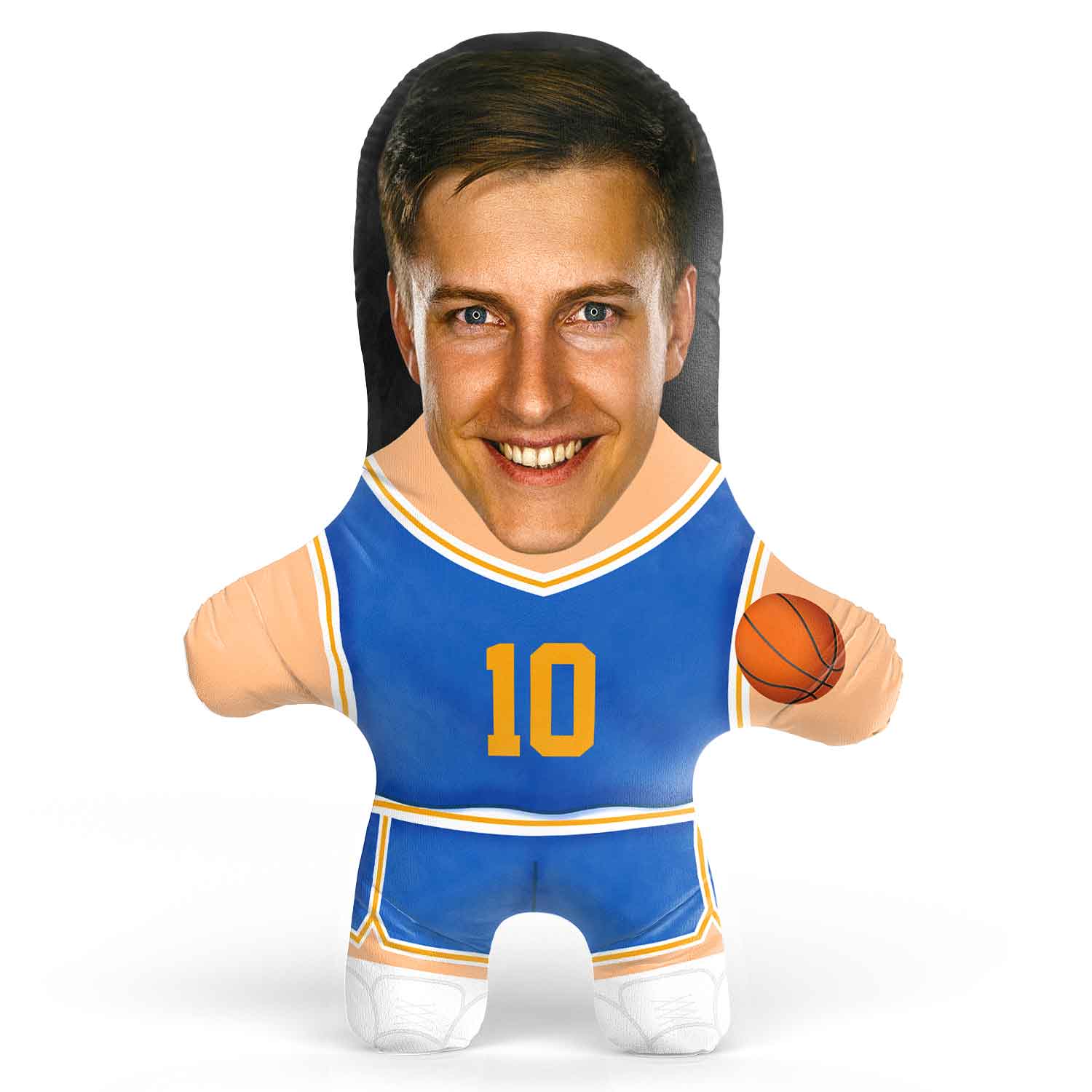 LA College Basketball Face Pillow