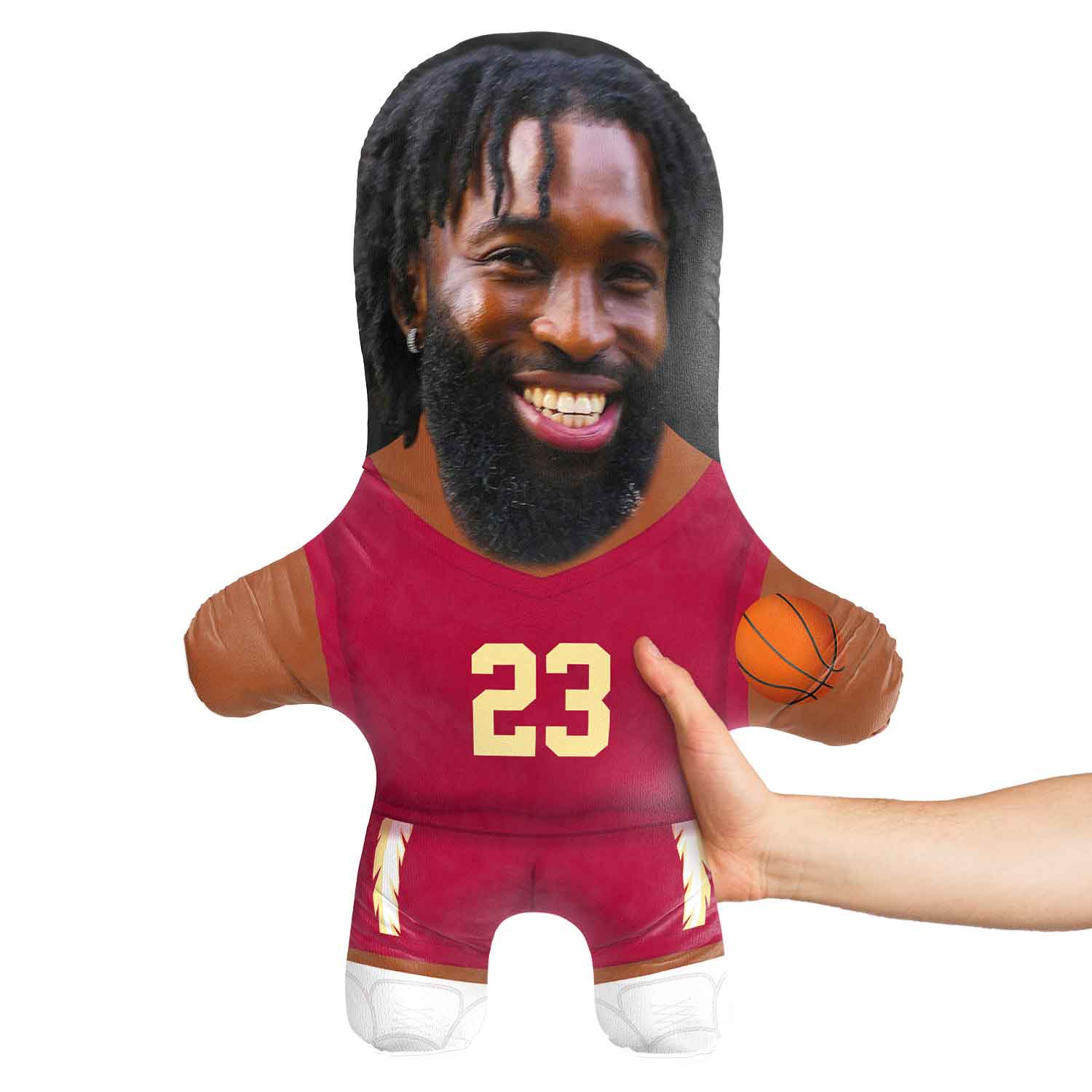 Florida College Basketball Face Pillow