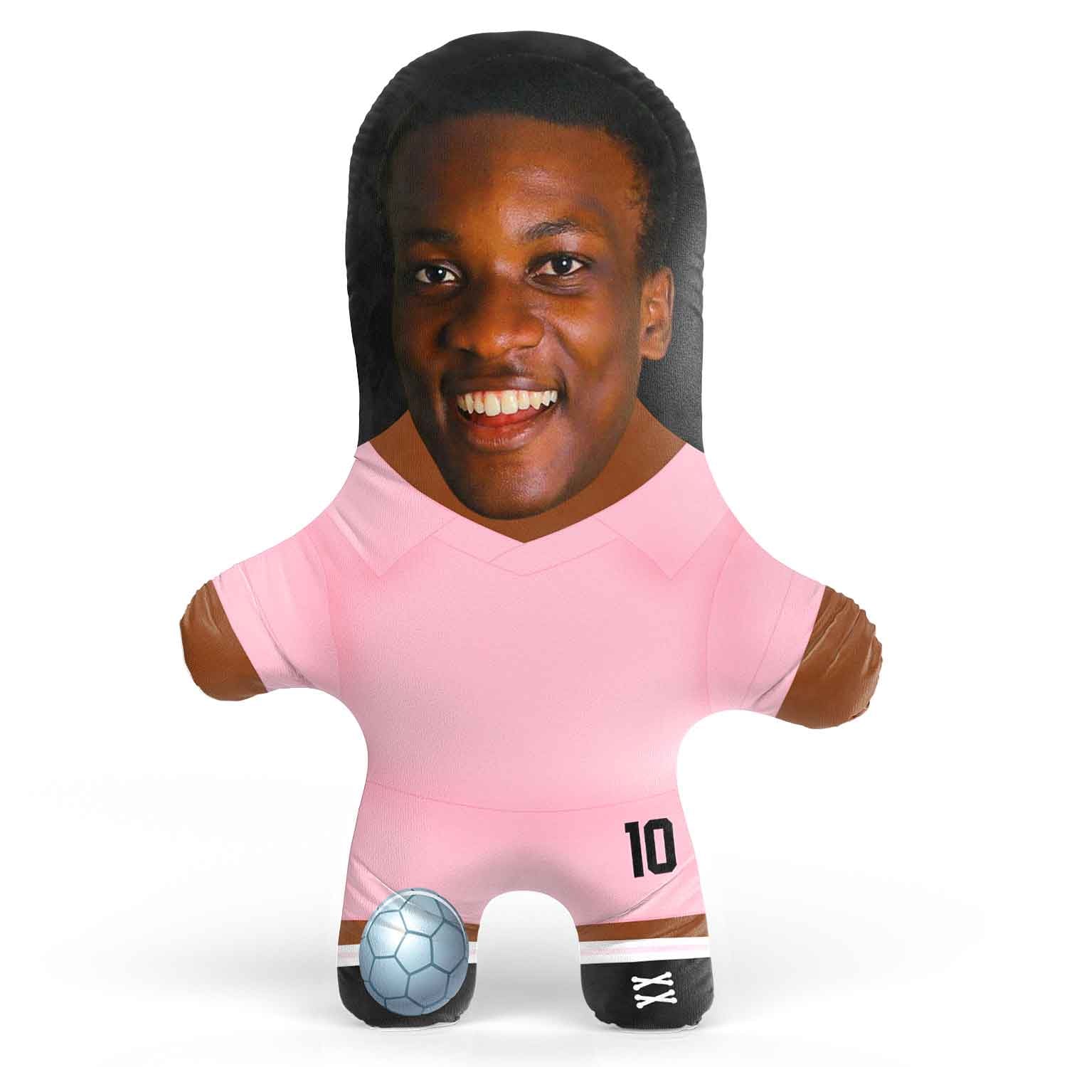 Miami Soccer Face Pillow