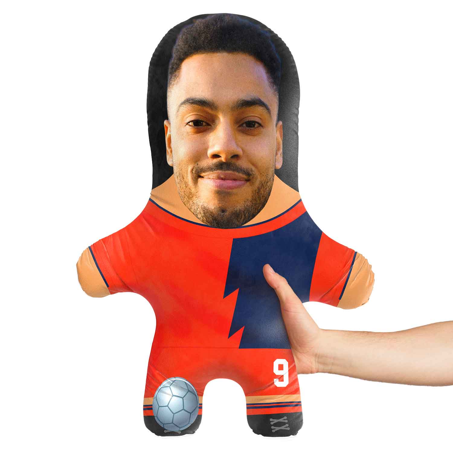 New York Soccer Face Pillow