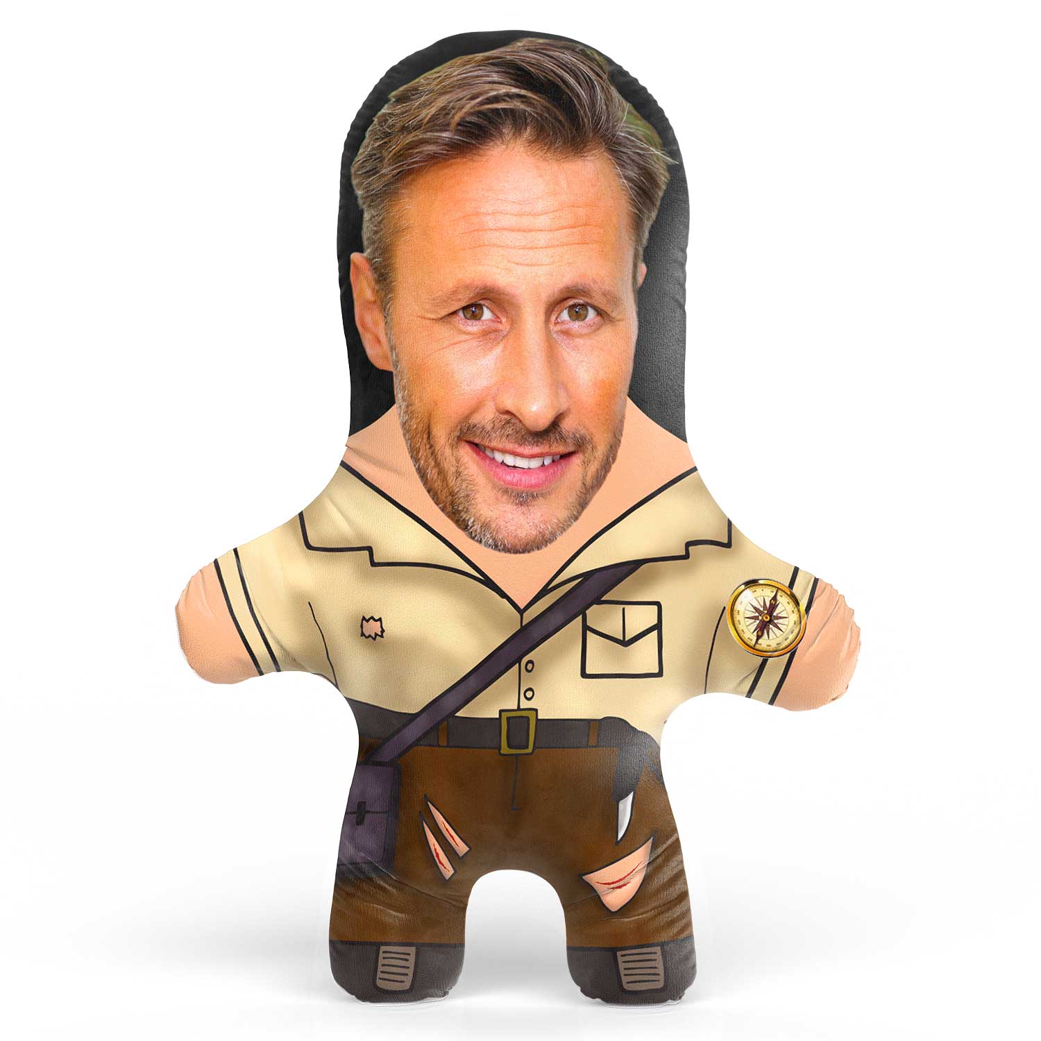 Adventurer Face Pillow