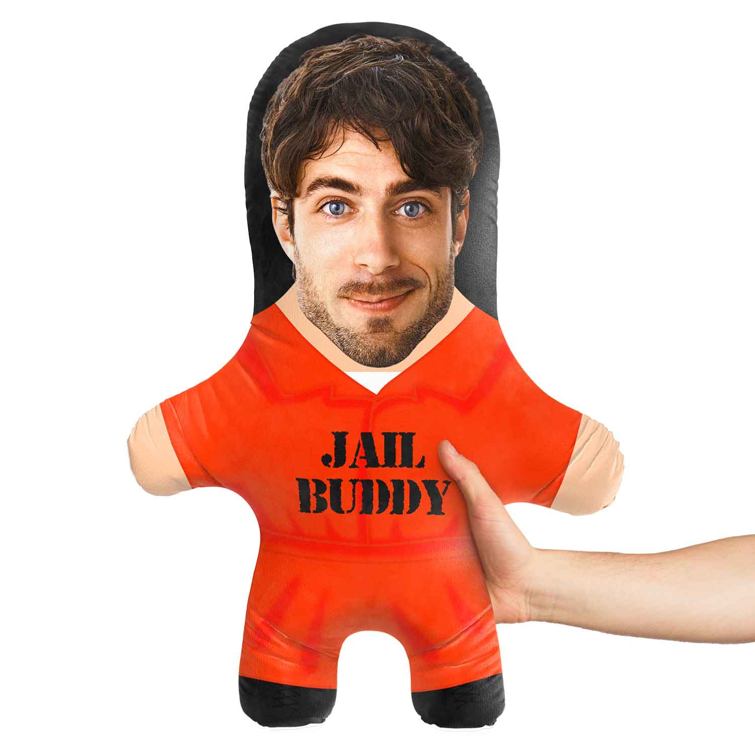 Jail Buddy Face Pillow