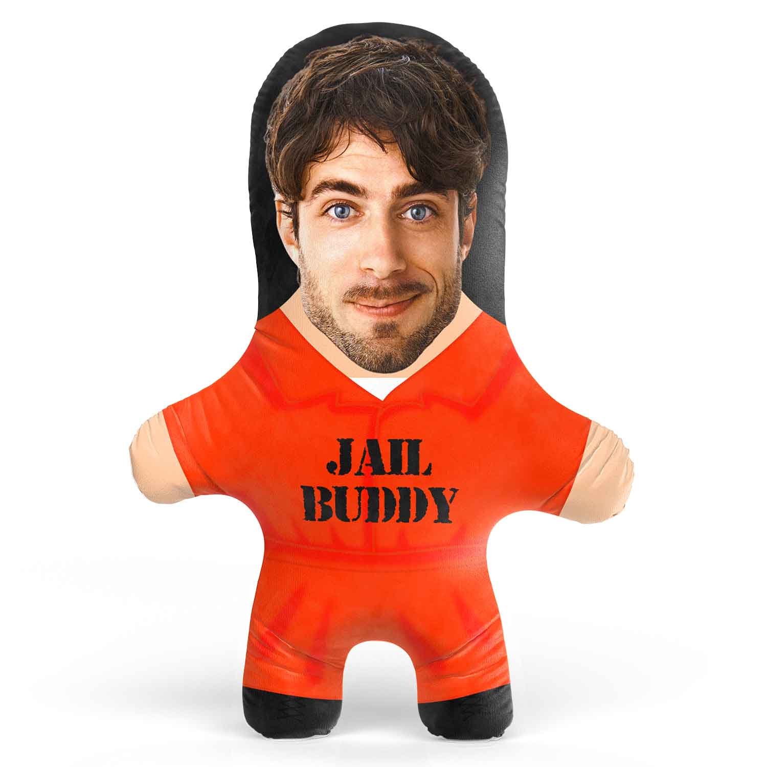 Jail Buddy Face Pillow