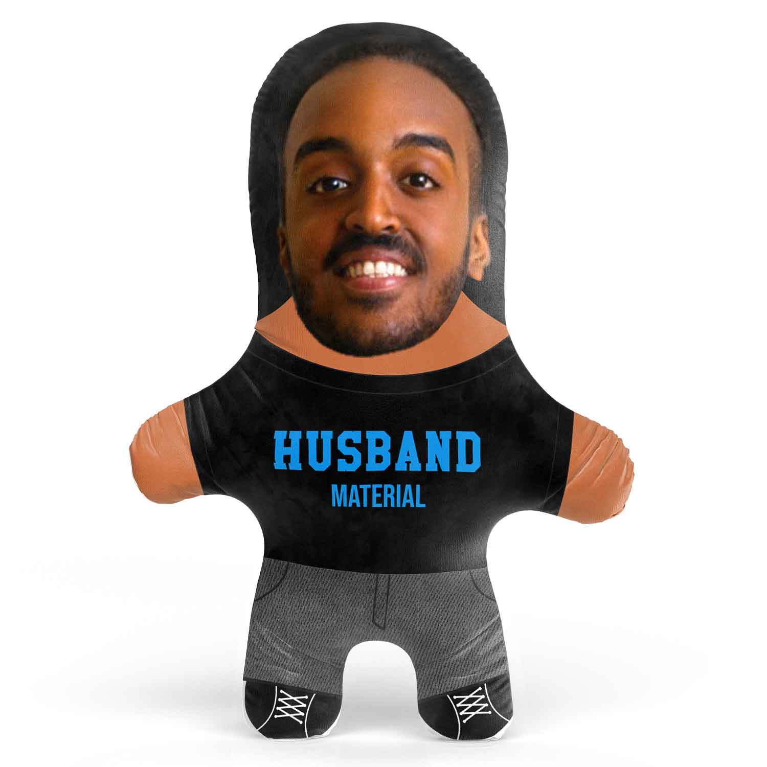 Husband Material Face Pillow