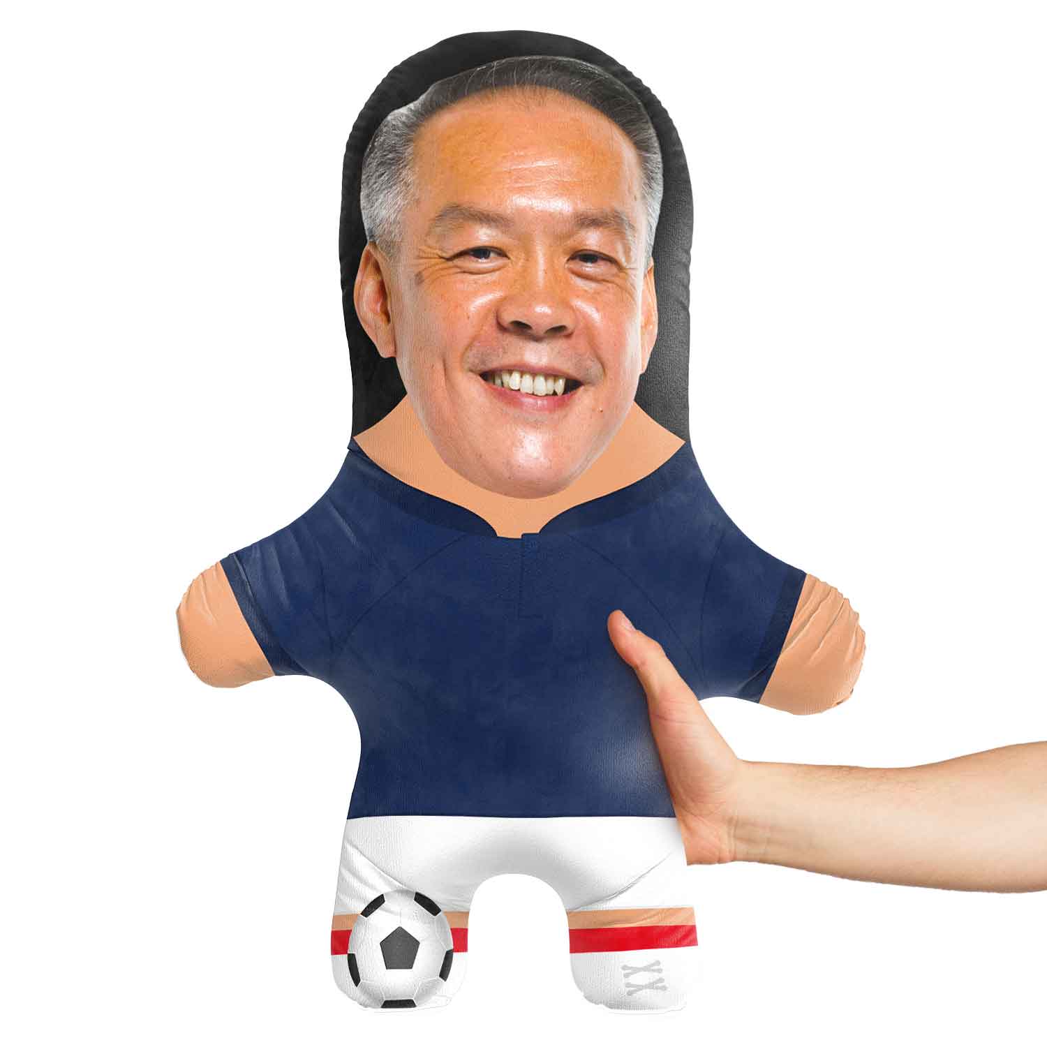 France Soccer Face Pillow