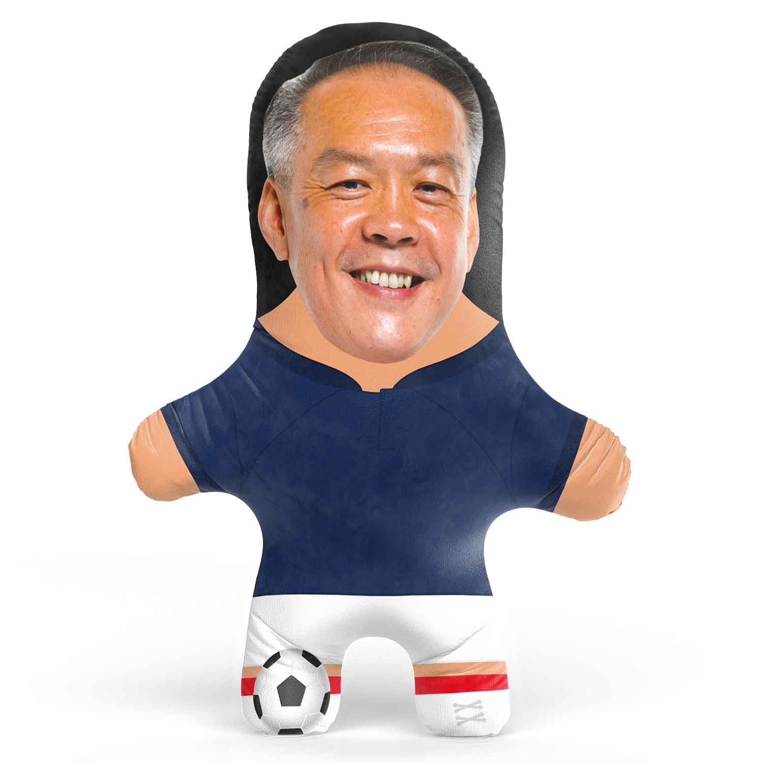 France Soccer Face Pillow