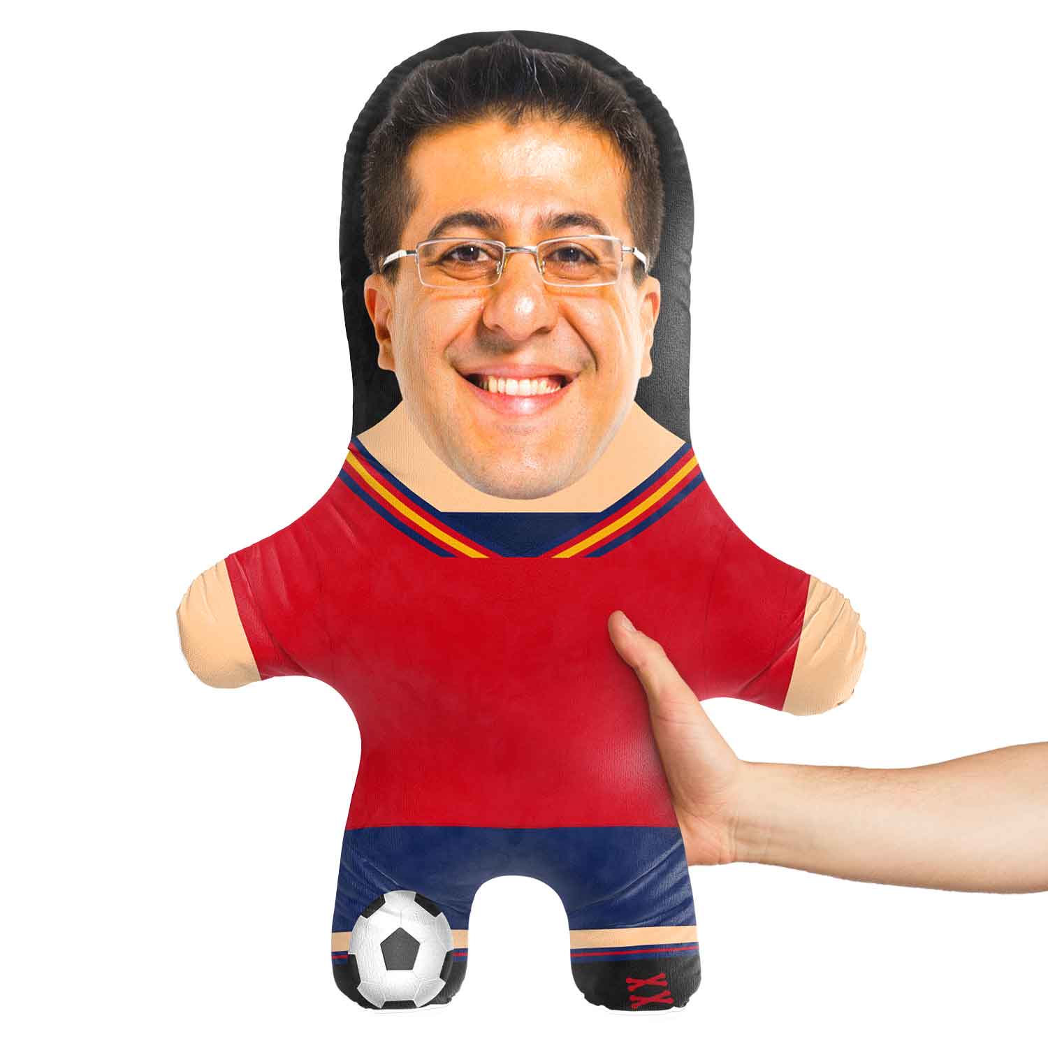 Spain Soccer Face Pillow