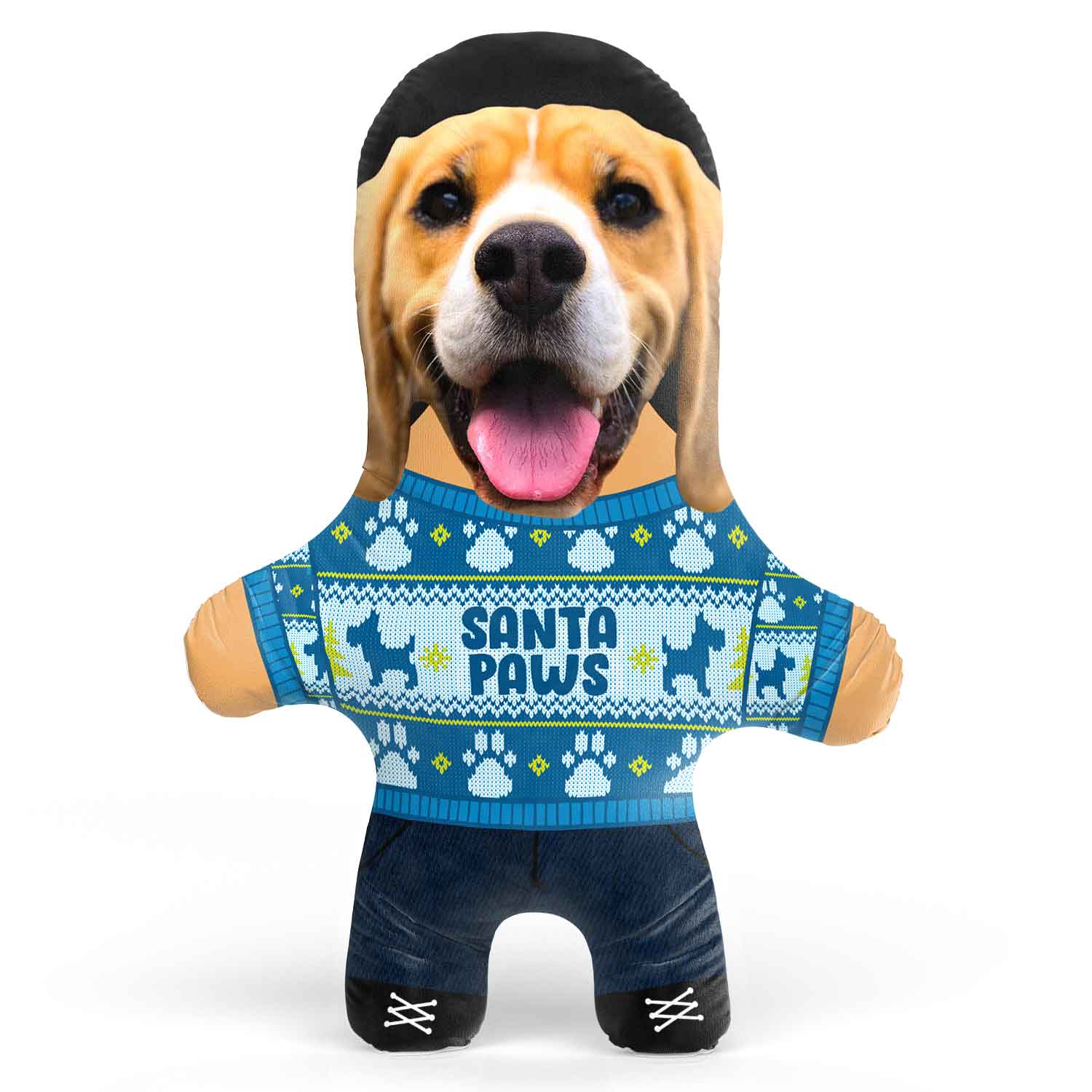 Santa Paws Face Pillow