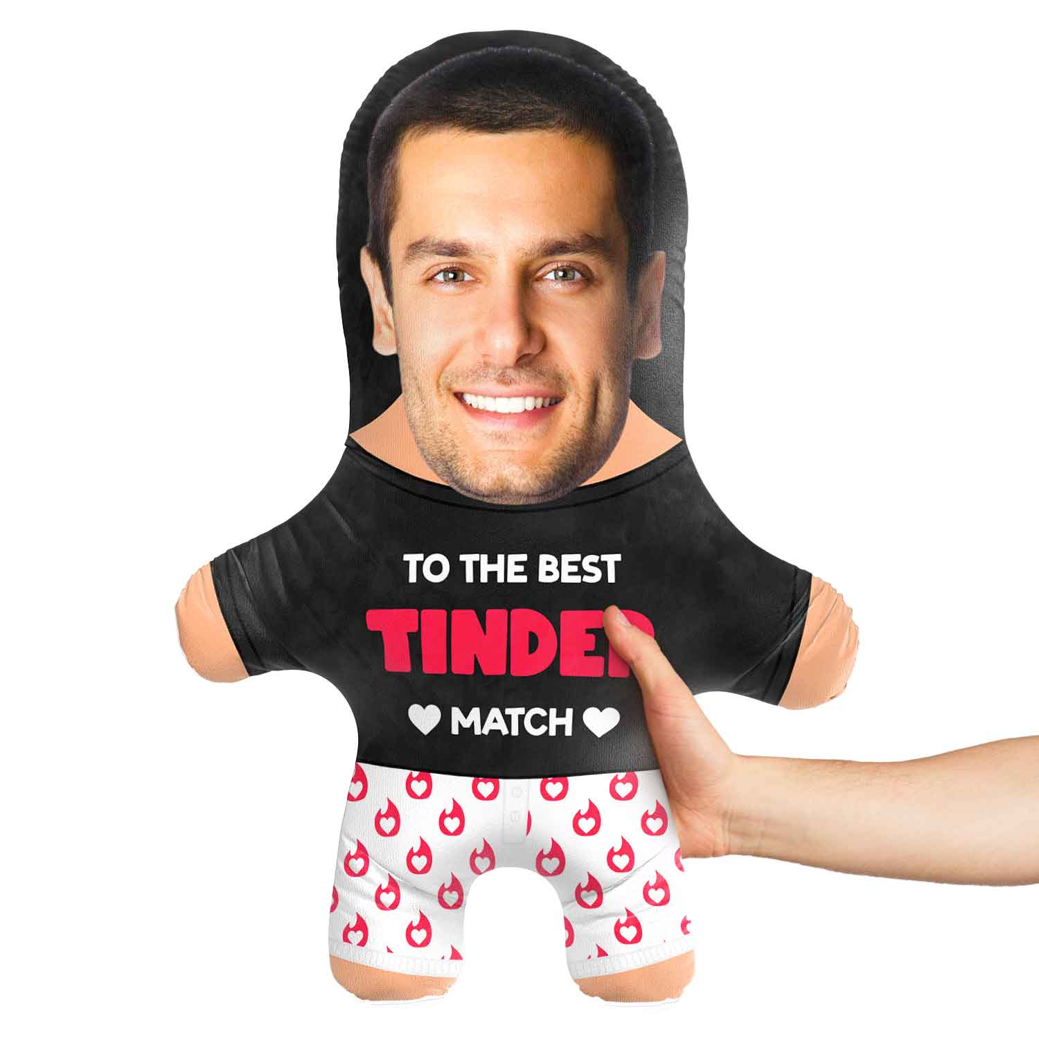 To The Best Tinder Match Face Pillow