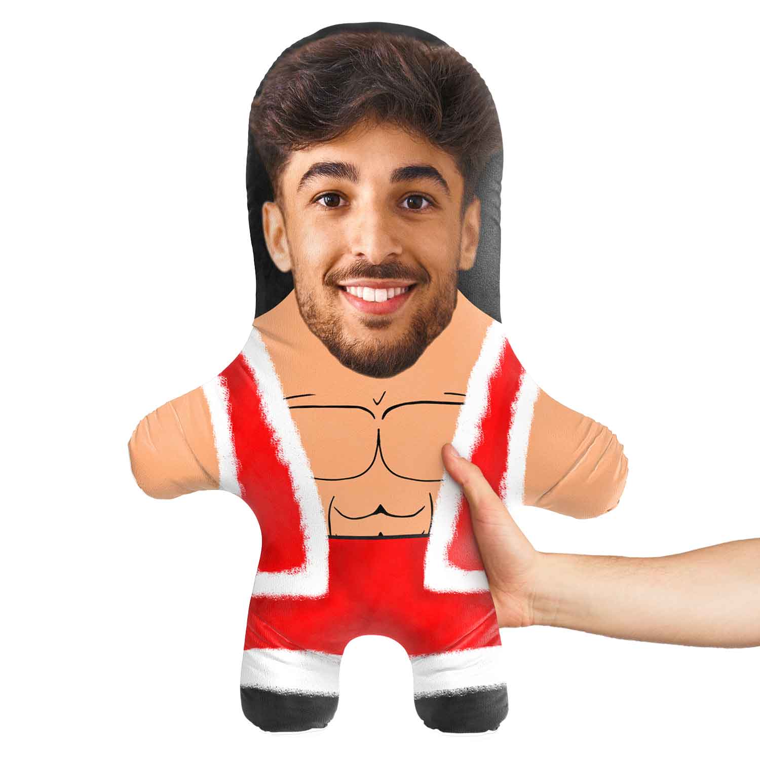 Sexy Santa Face Pillow