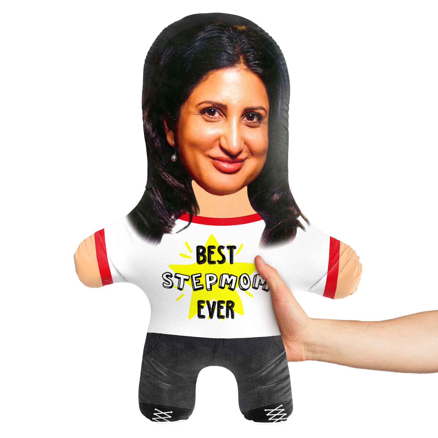 Best Stepmom Ever Face Pillow