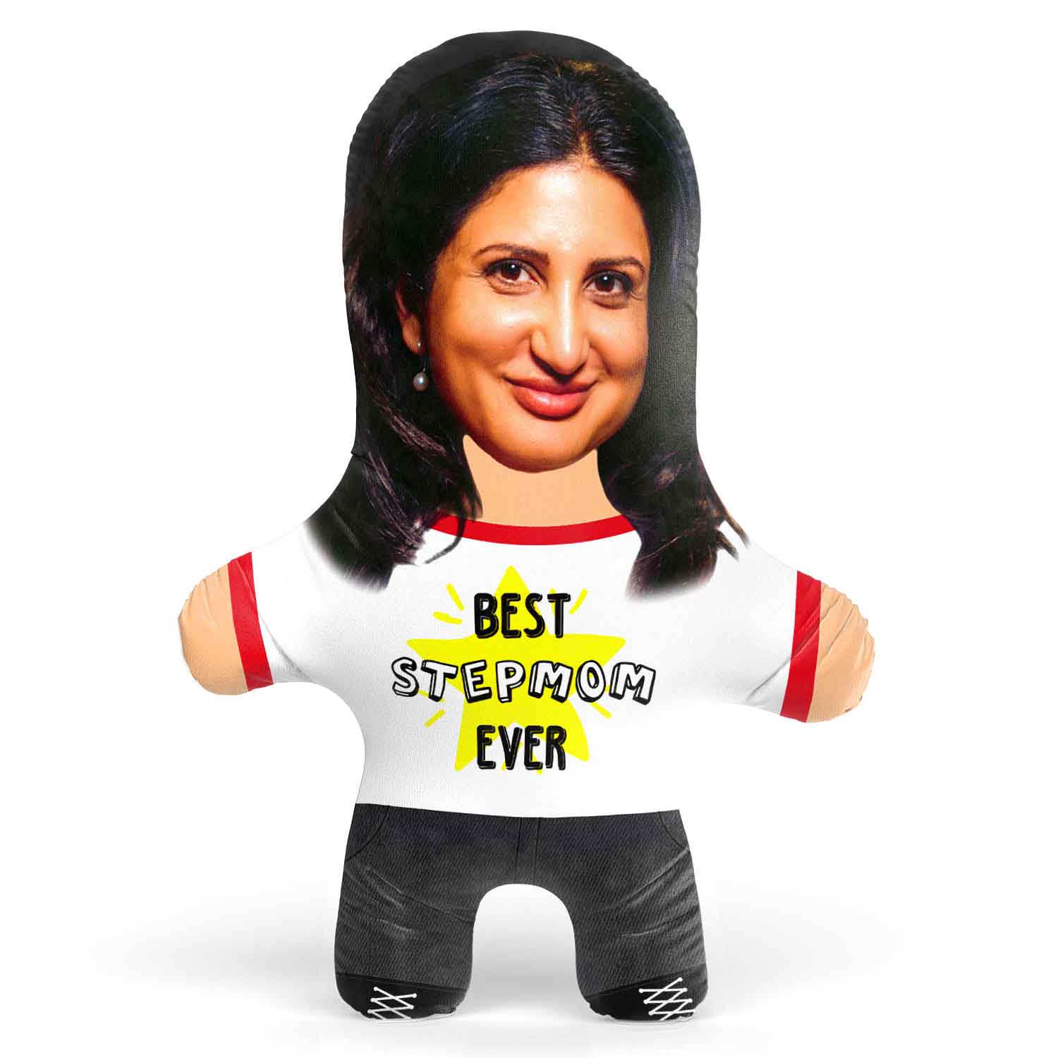 Best Stepmom Ever Face Pillow