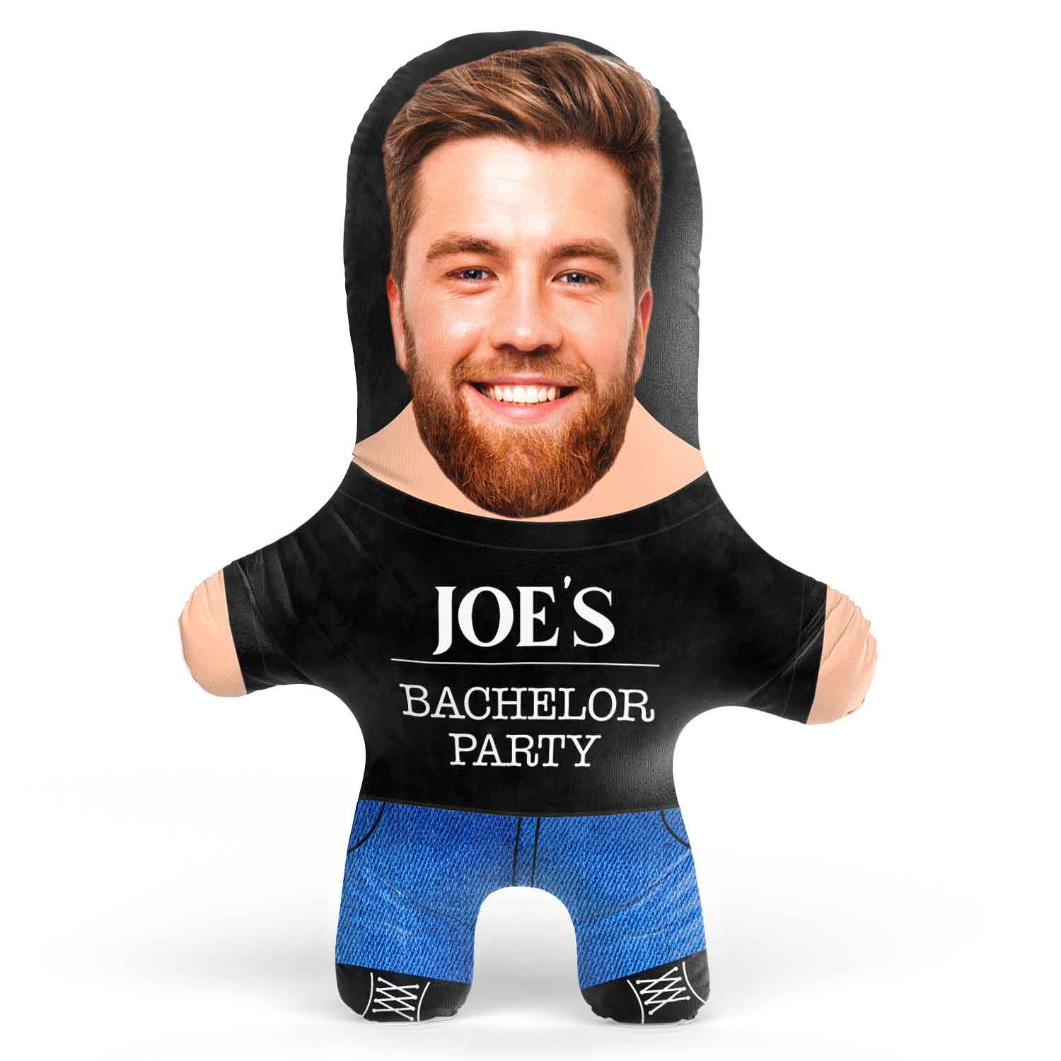 Bachelor Party Face Pillow