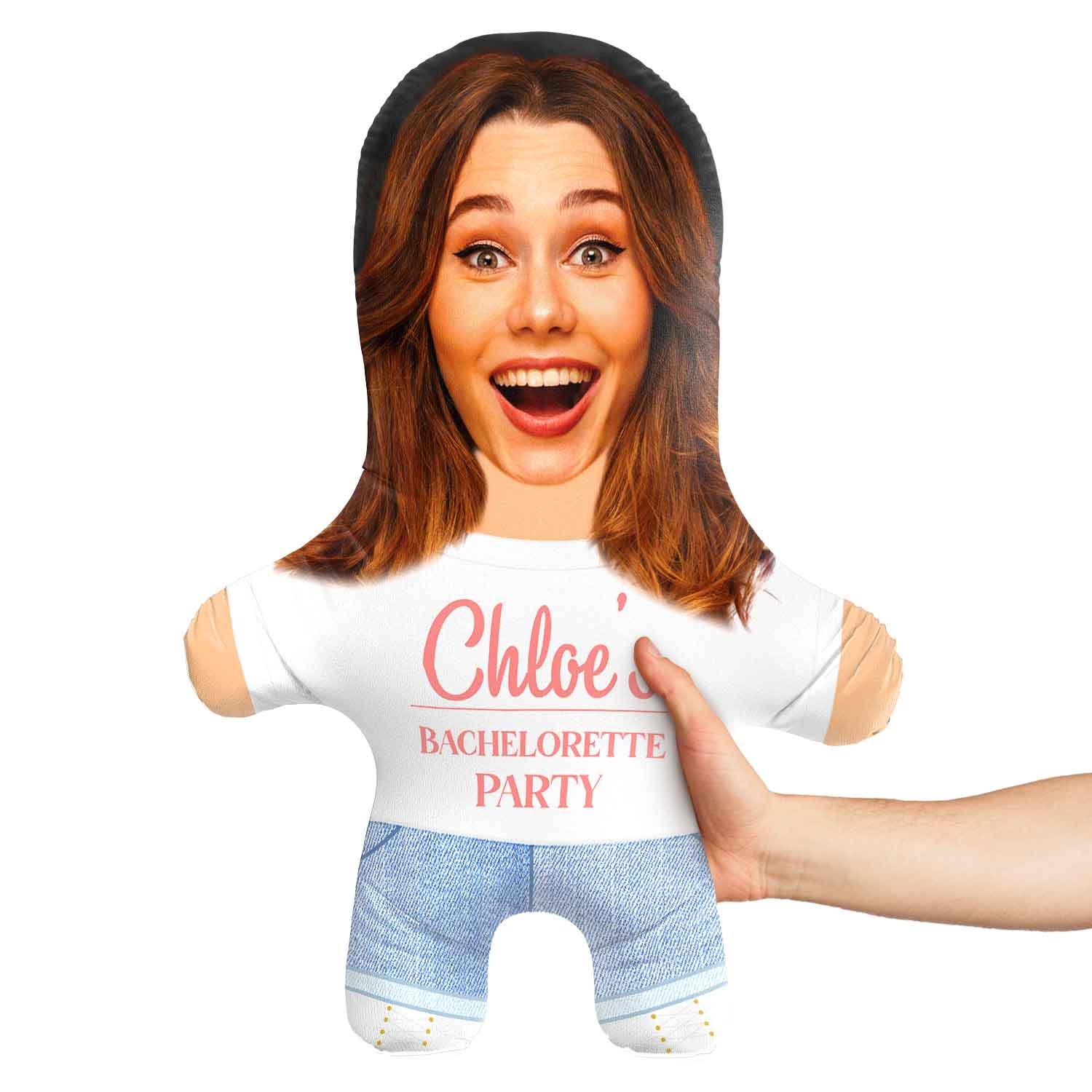 Bachelorette Party Face Pillow