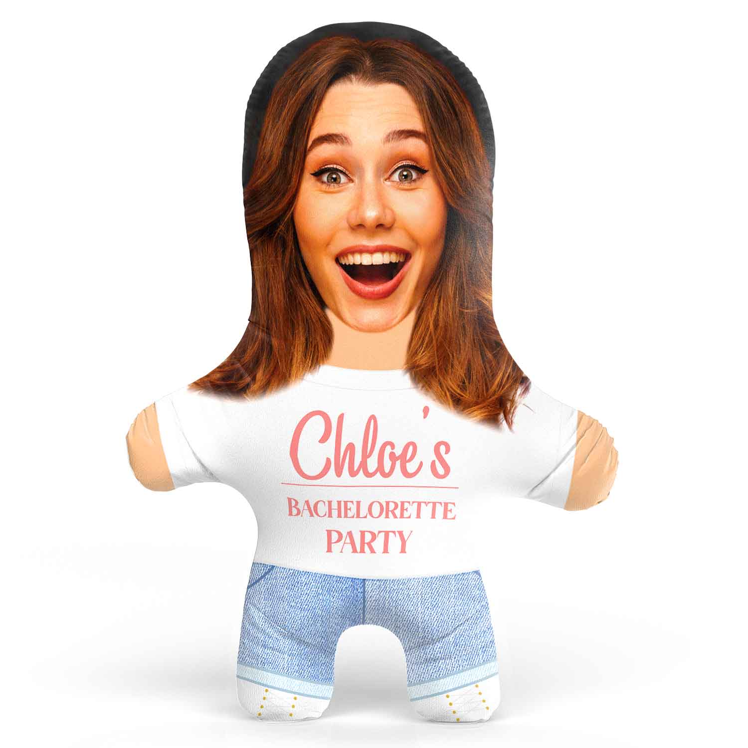 Bachelorette Party Face Pillow