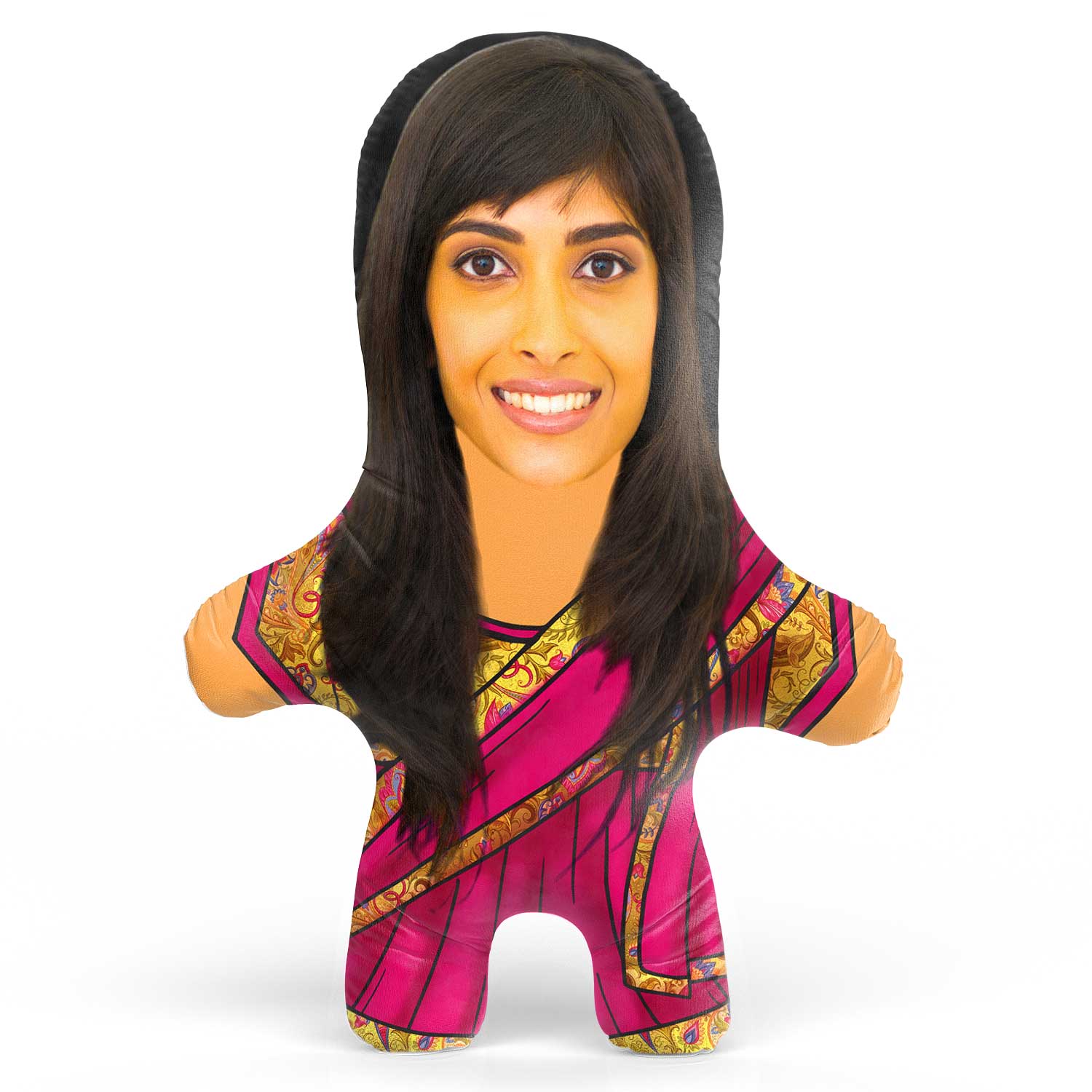Sari Face Pillow