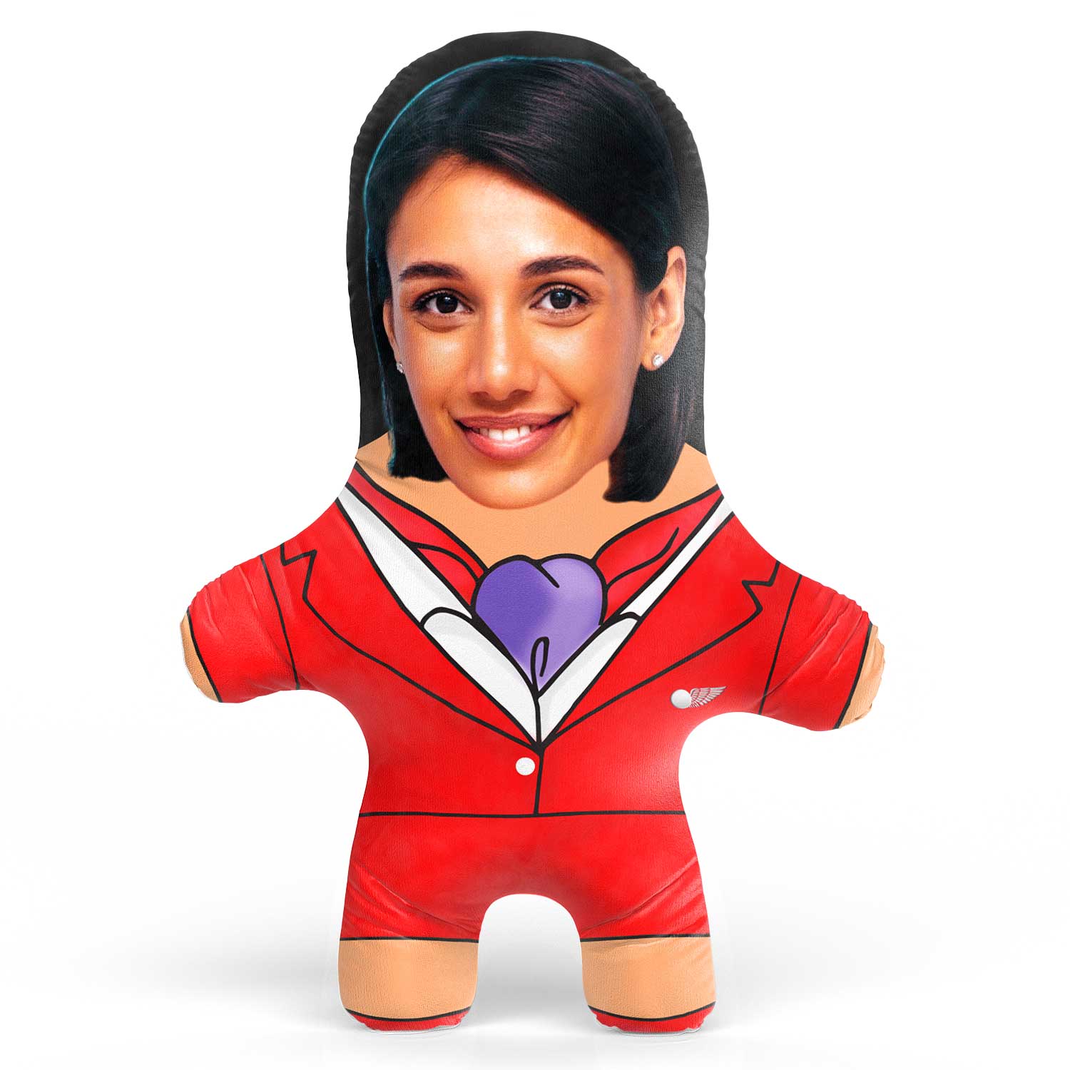 Air Hostess Face Pillow