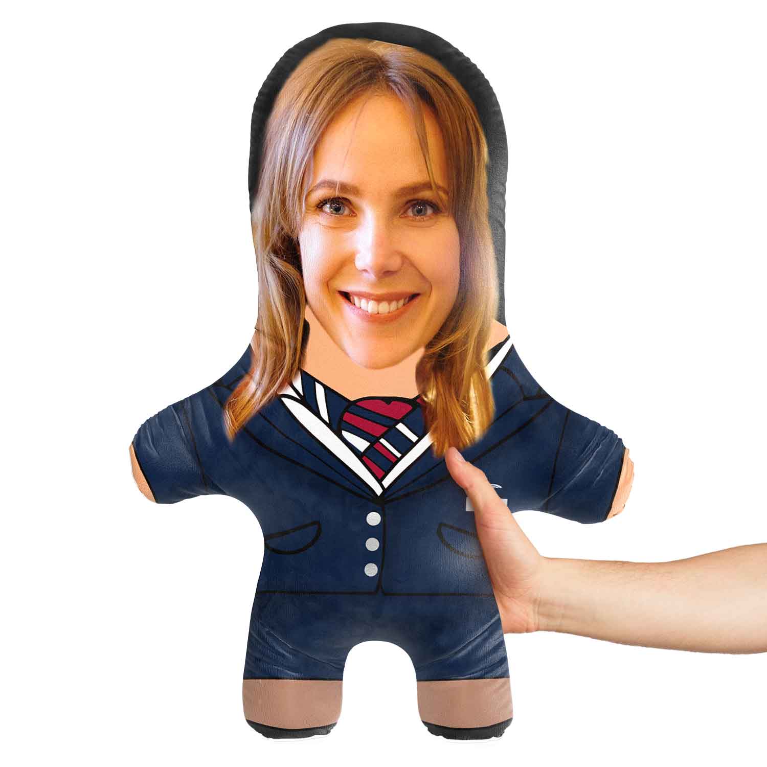 Air Hostess Uniform Face Pillow