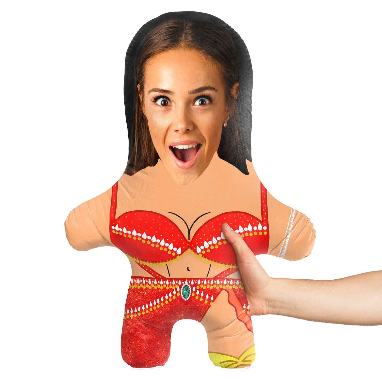 Belly Dancer Face Pillow