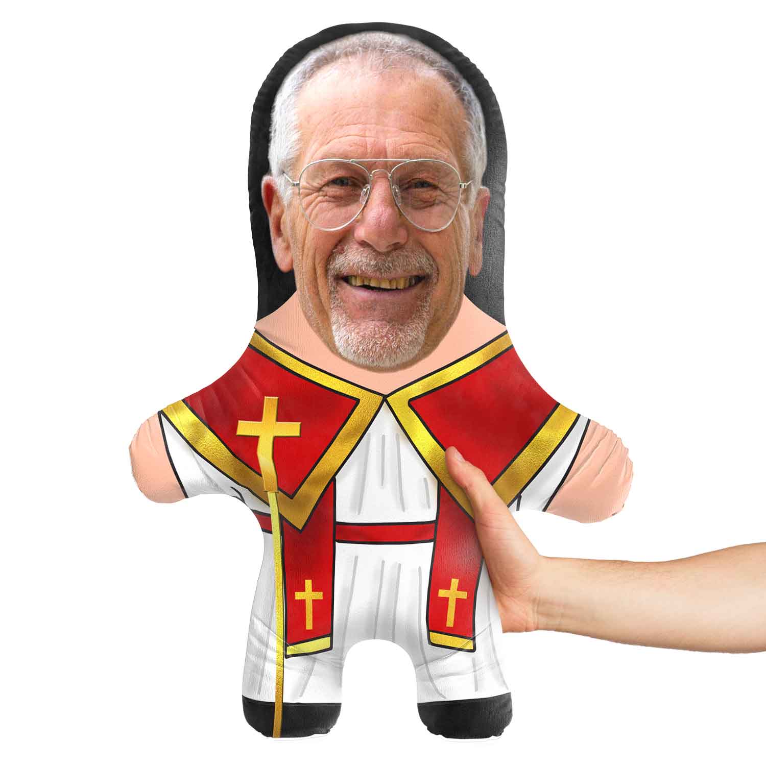 Pope Face Pillow