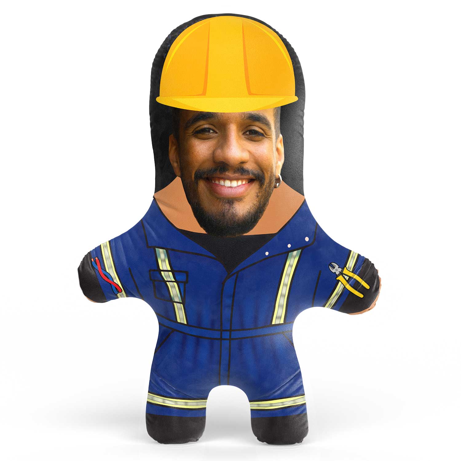 Electrician Face Pillow