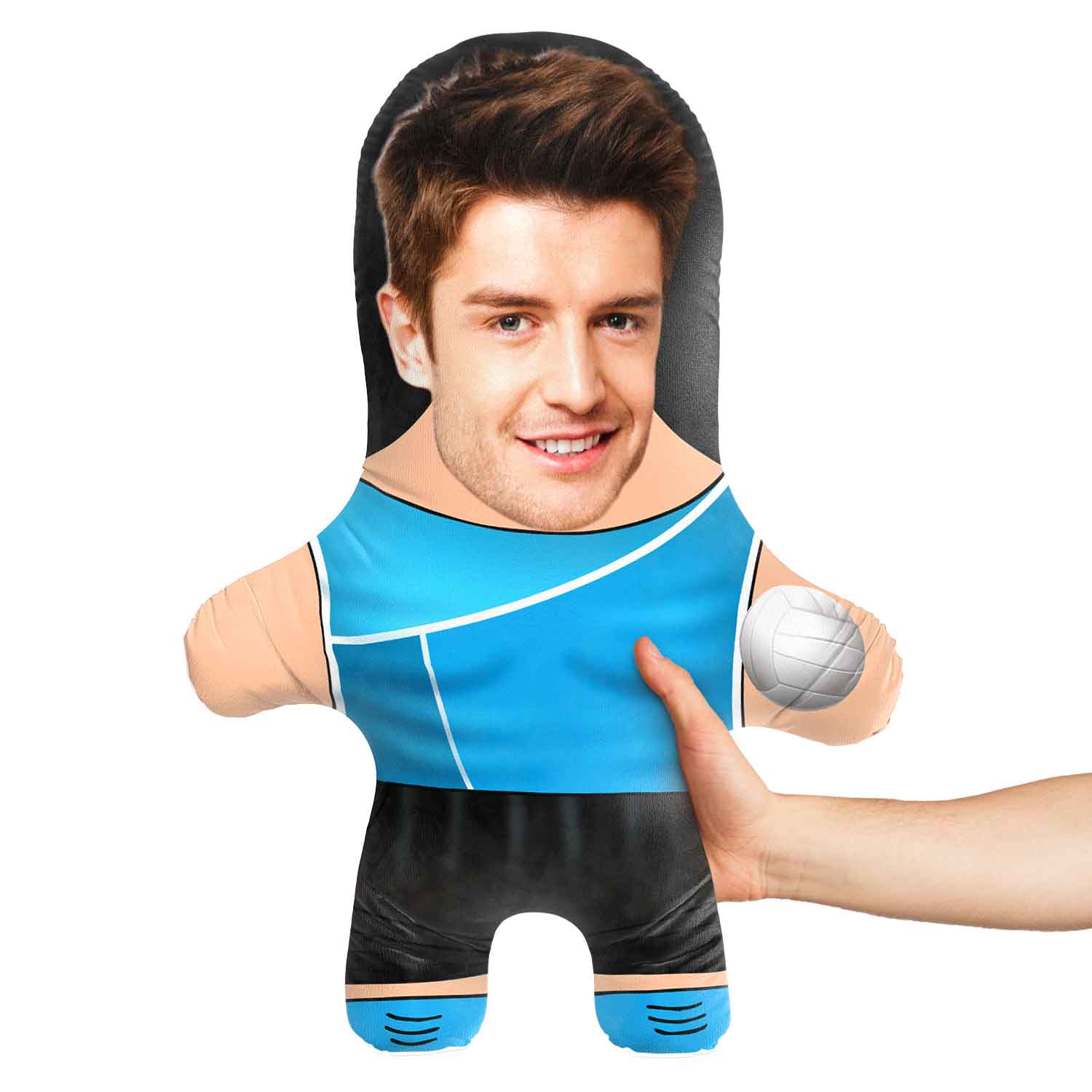 Men's Volleyball Face Pillow