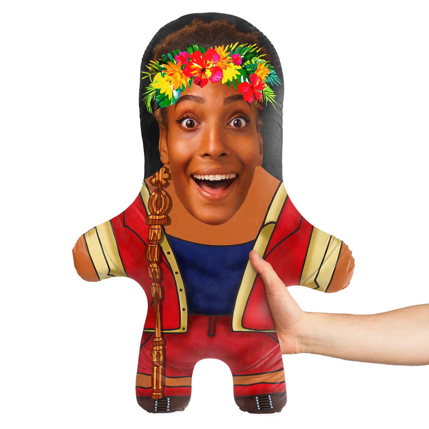 Queen Of The Jungle Face Pillow